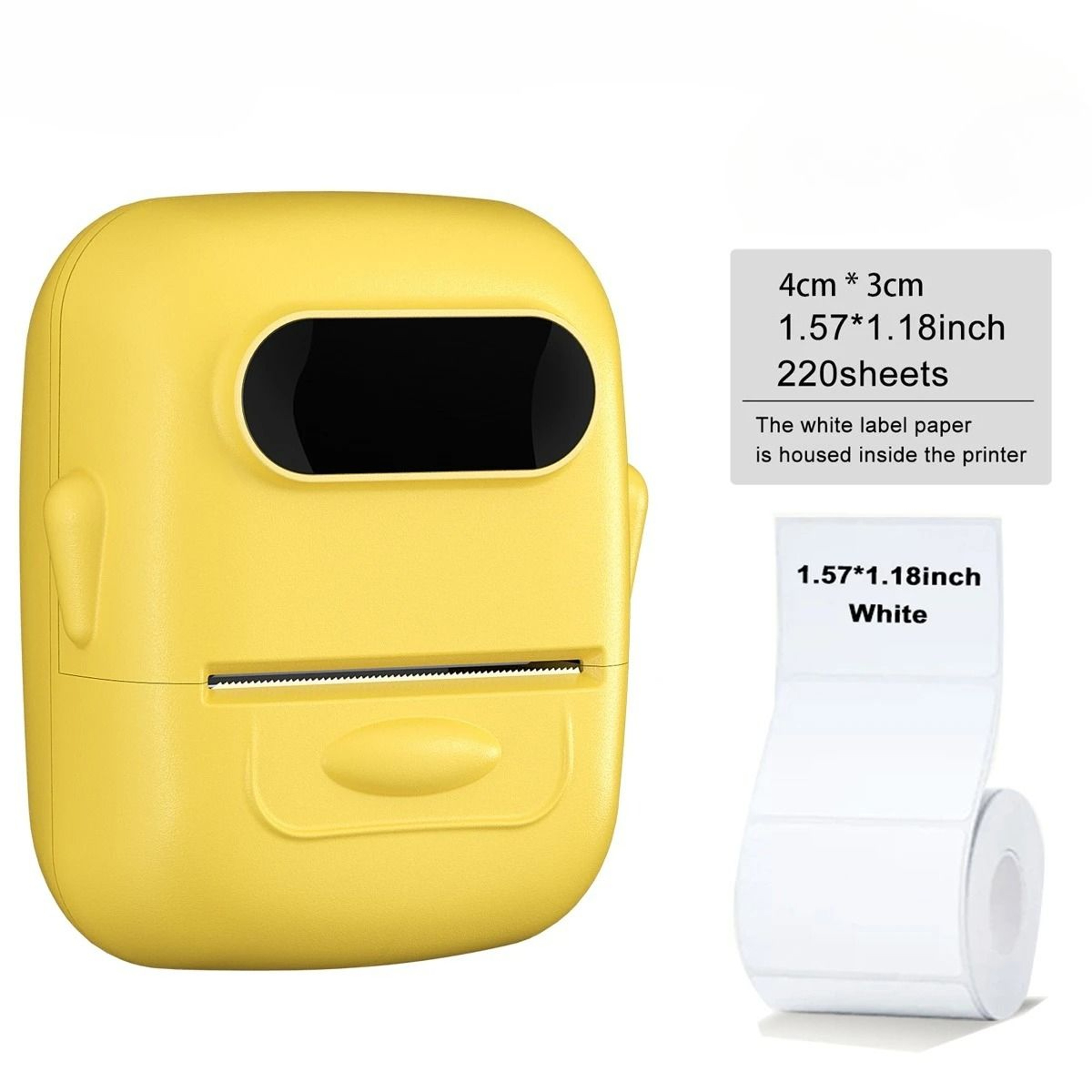 MediumFormat 2Inch Wireless Bluetooth Thermal Label Printer 10