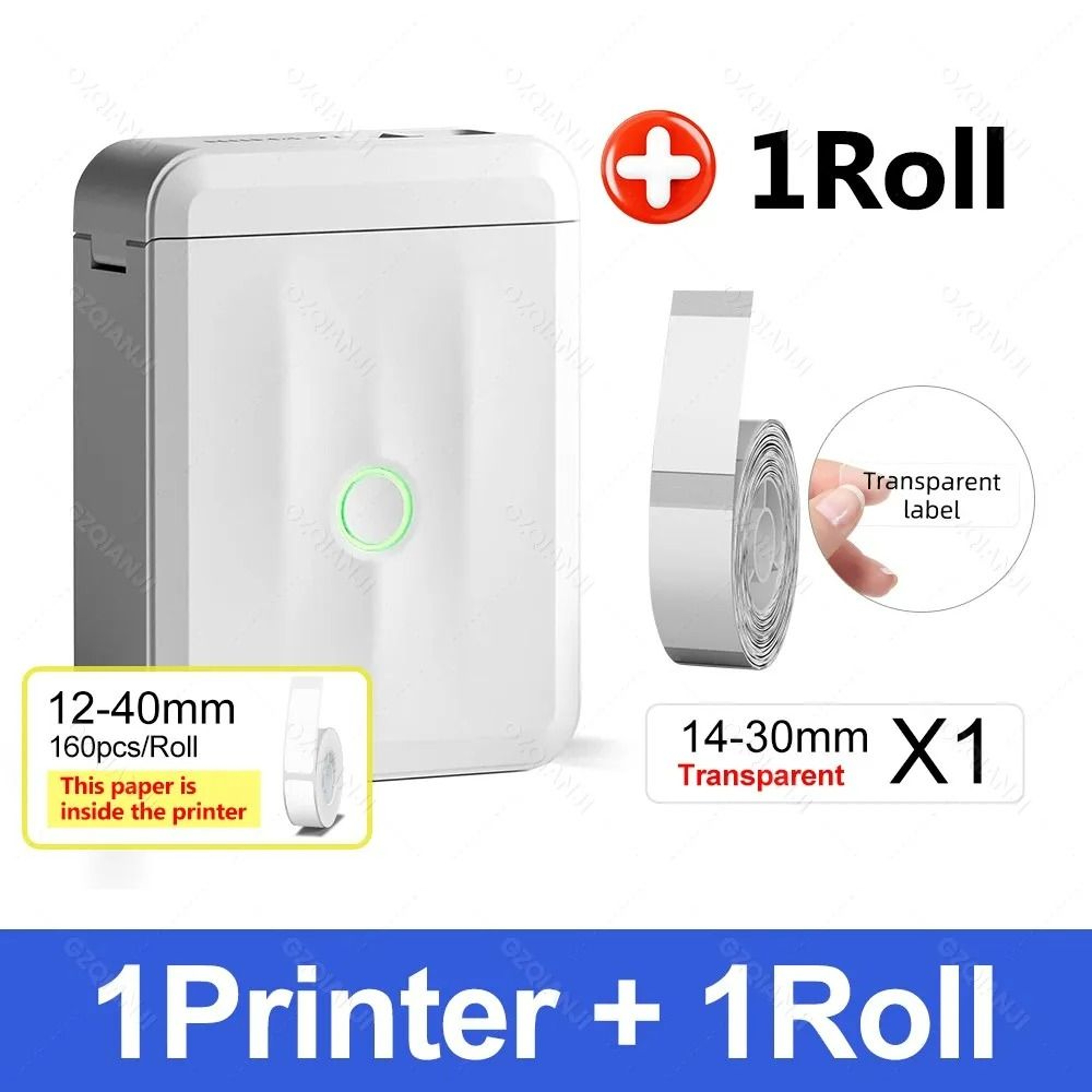 Portable Handheld Bluetooth Thermal Label Maker 9