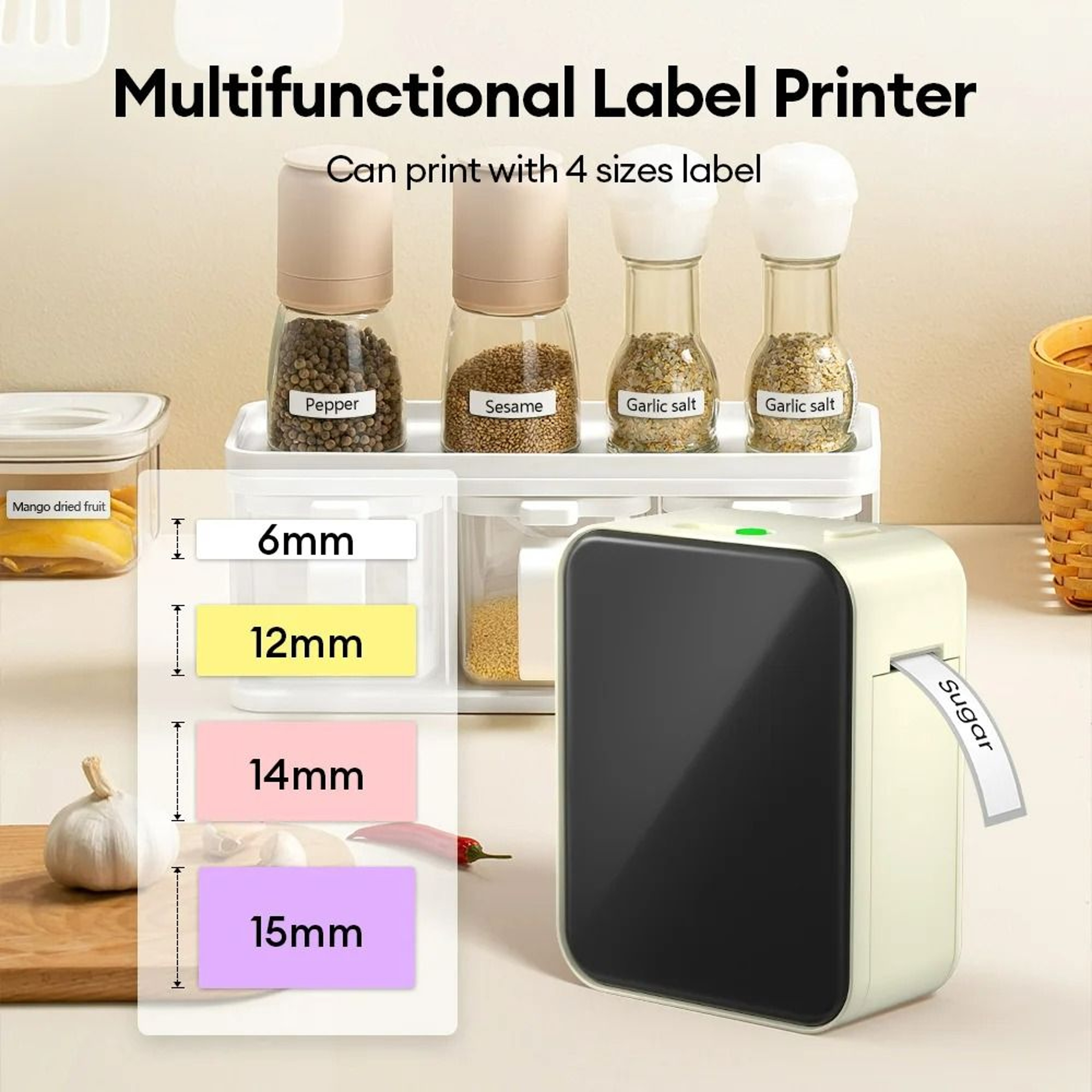 Mini Handheld Bluetooth Wireless Thermal Label Printer 8
