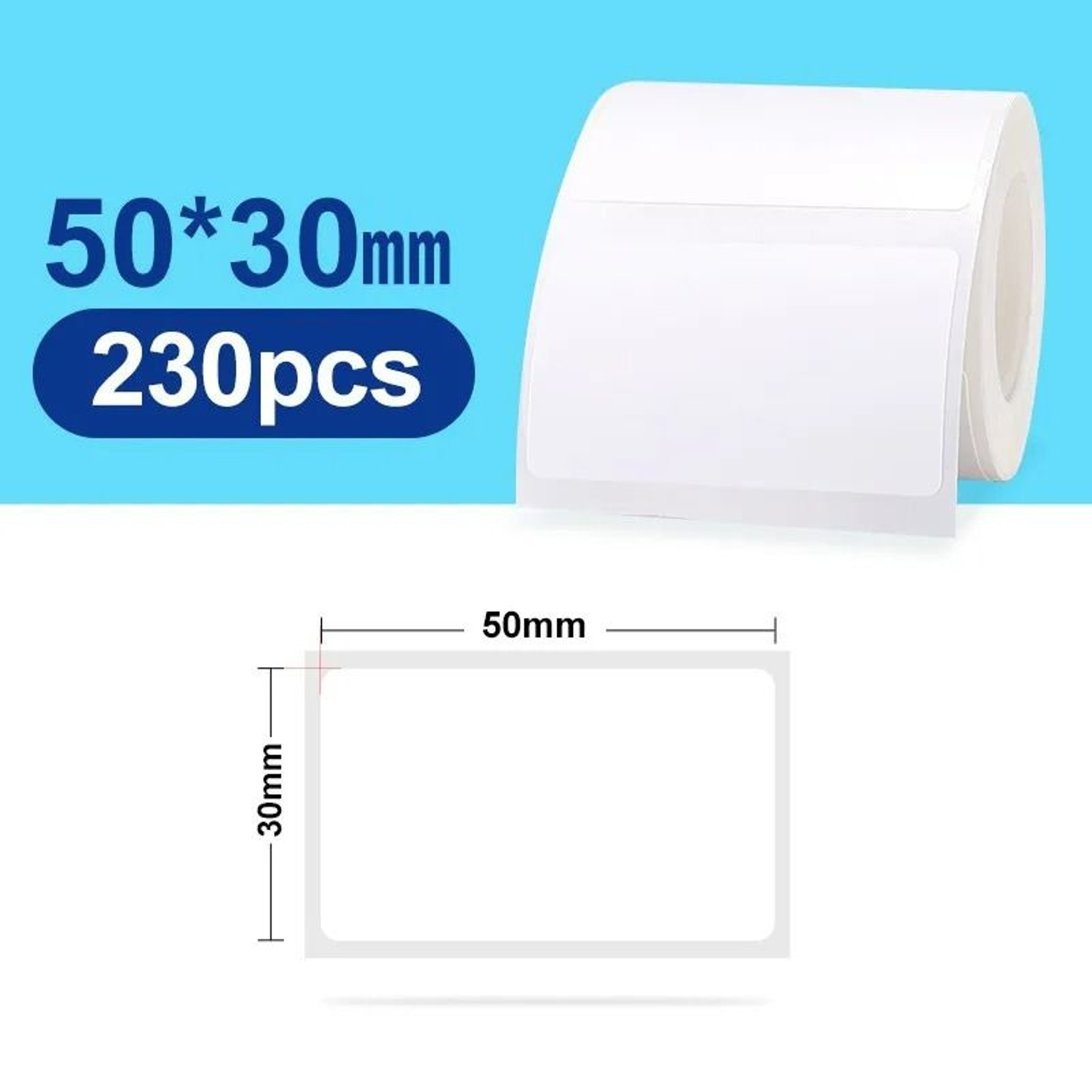 SelfAdhesive Thermal Label Paper Rolls For Mini Printers 8