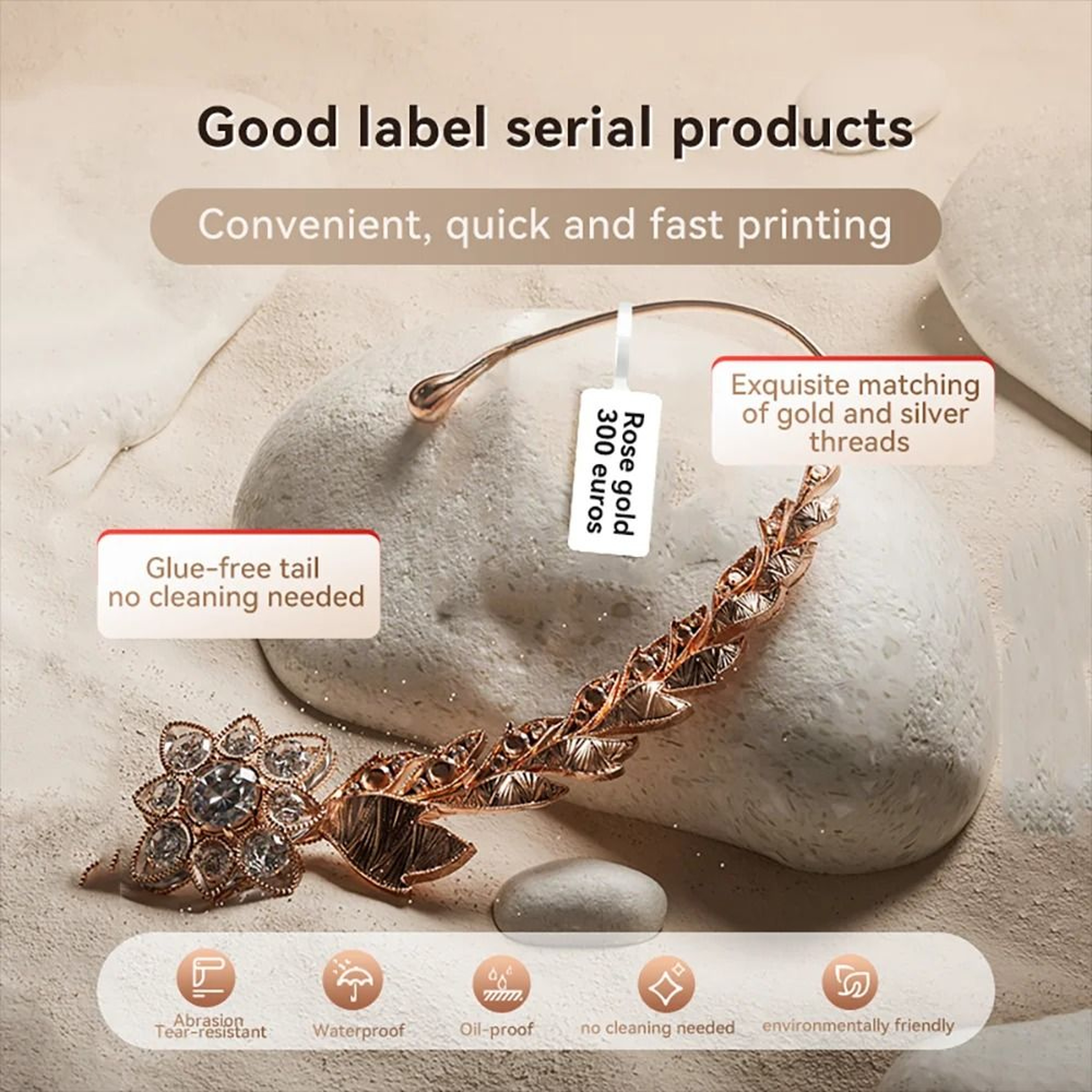 Wireless Bluetooth Jewelry Price Tag Label Maker 1