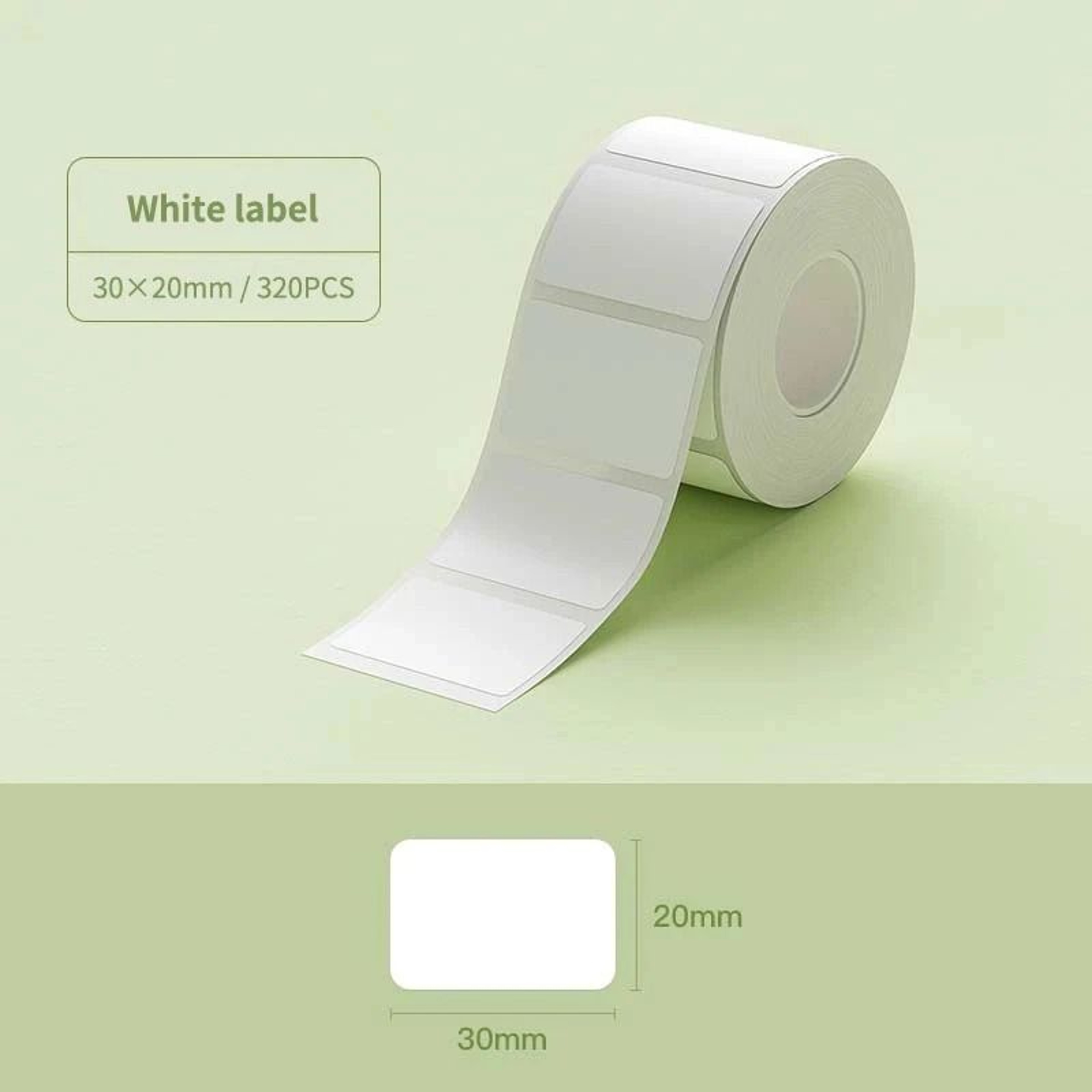 Waterproof Thermal Label Paper Rolls For Portable Printer 8