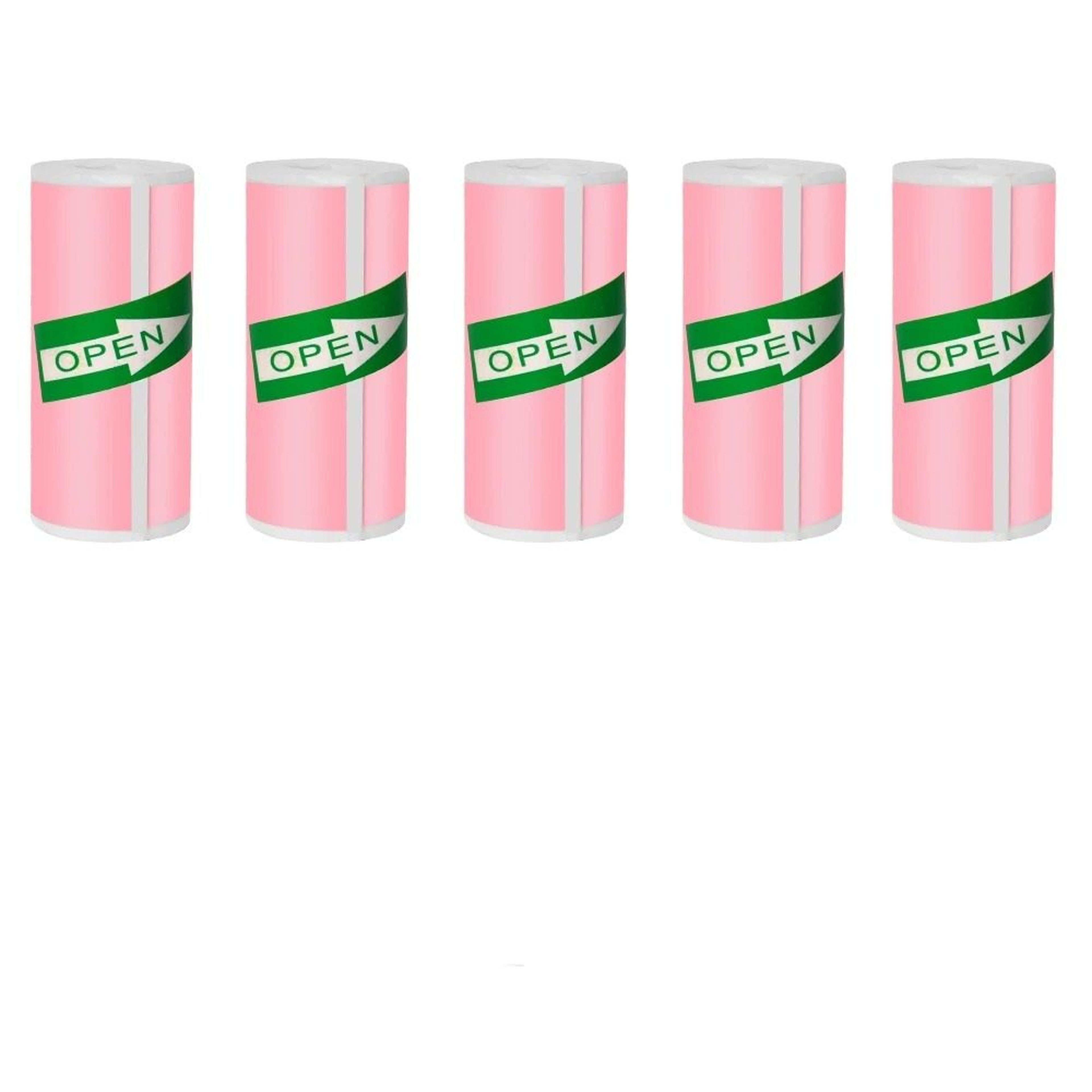 Color SelfAdhesive Thermal Paper Rolls For Mini Printer 7