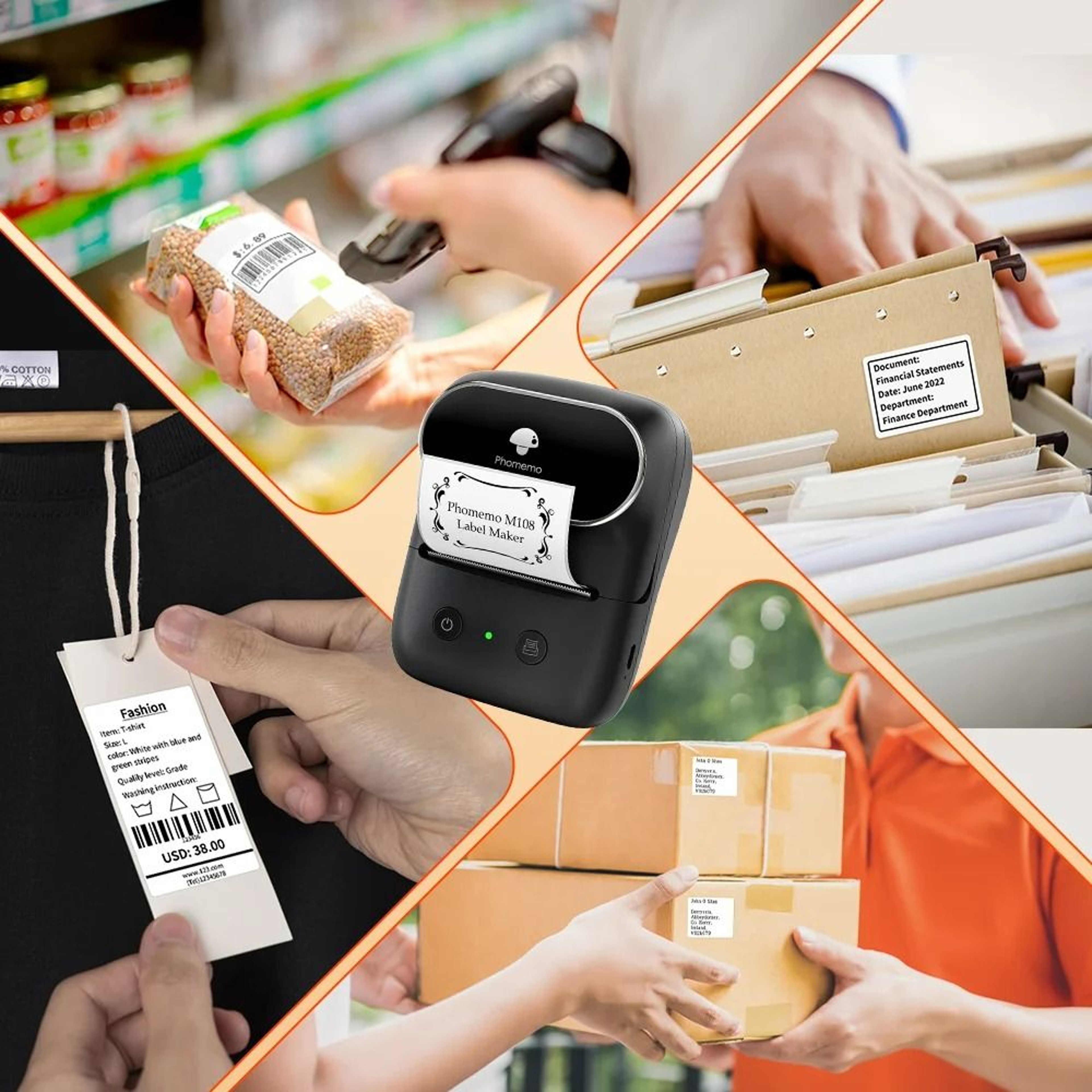 Portable Mini Bluetooth Label Maker For Office And Home 4