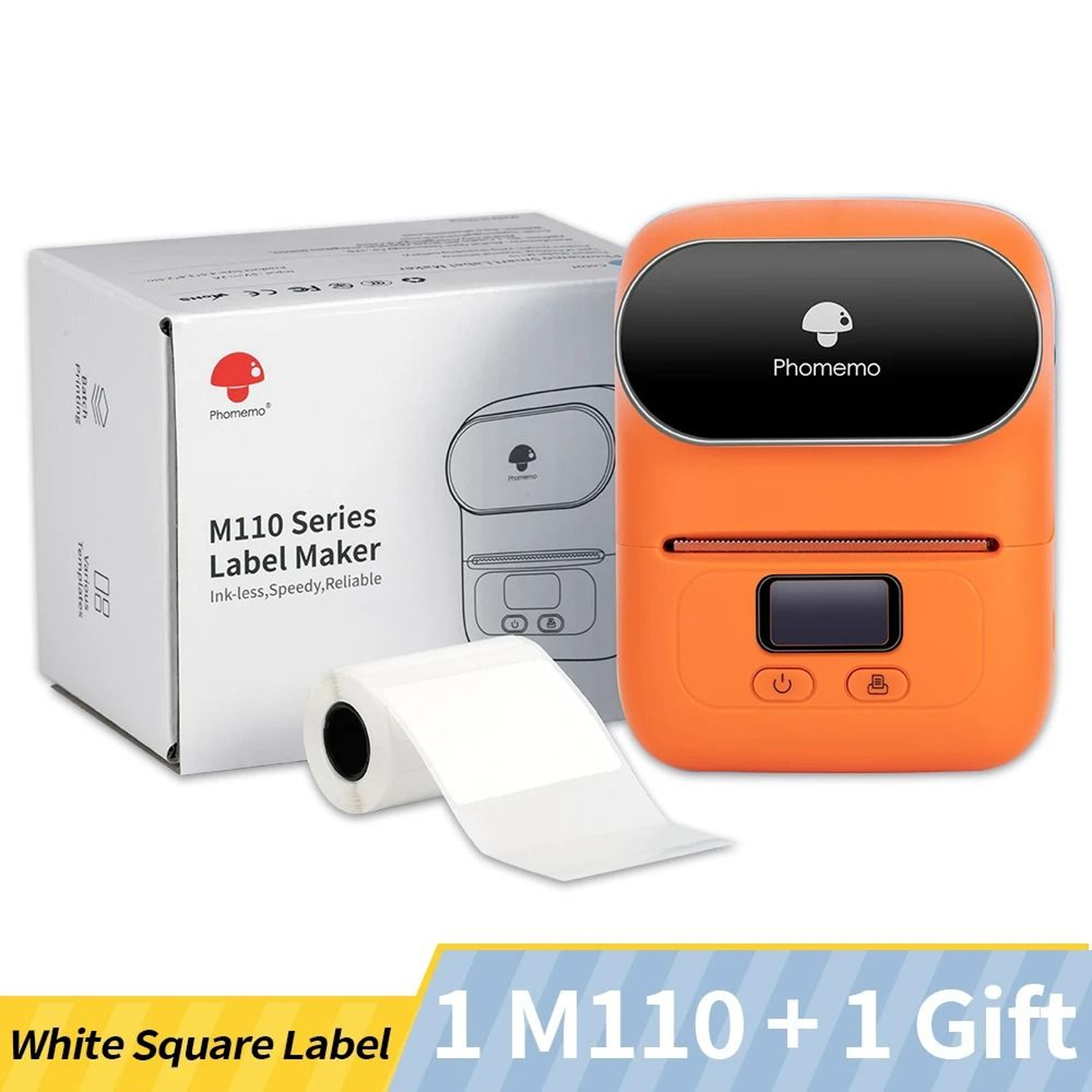 Elite Mini Bluetooth Thermal Label Maker For Address And Barcodes 9