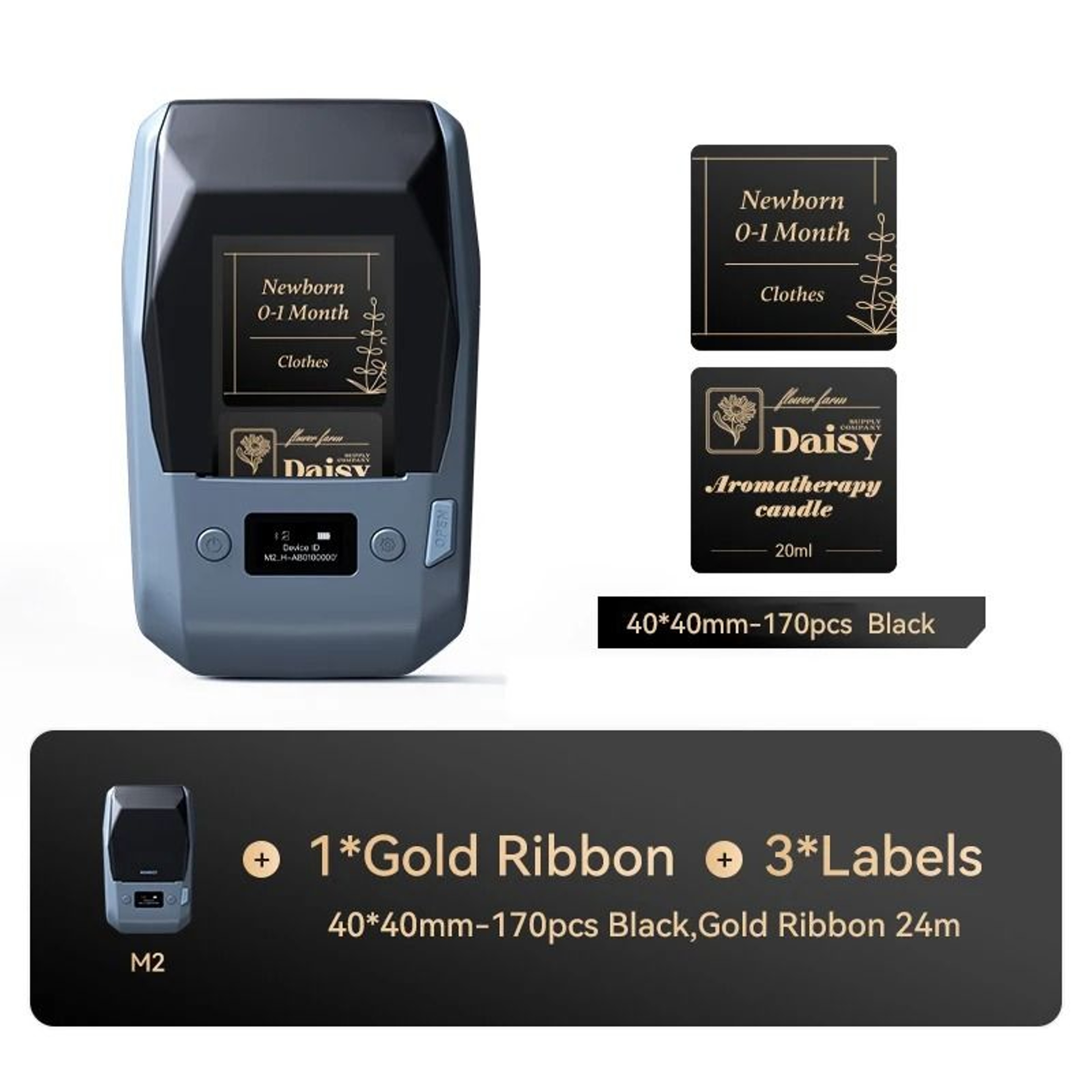 Thermal Transfer Label Printer With Ribbon And Wine Bottle Labels 7