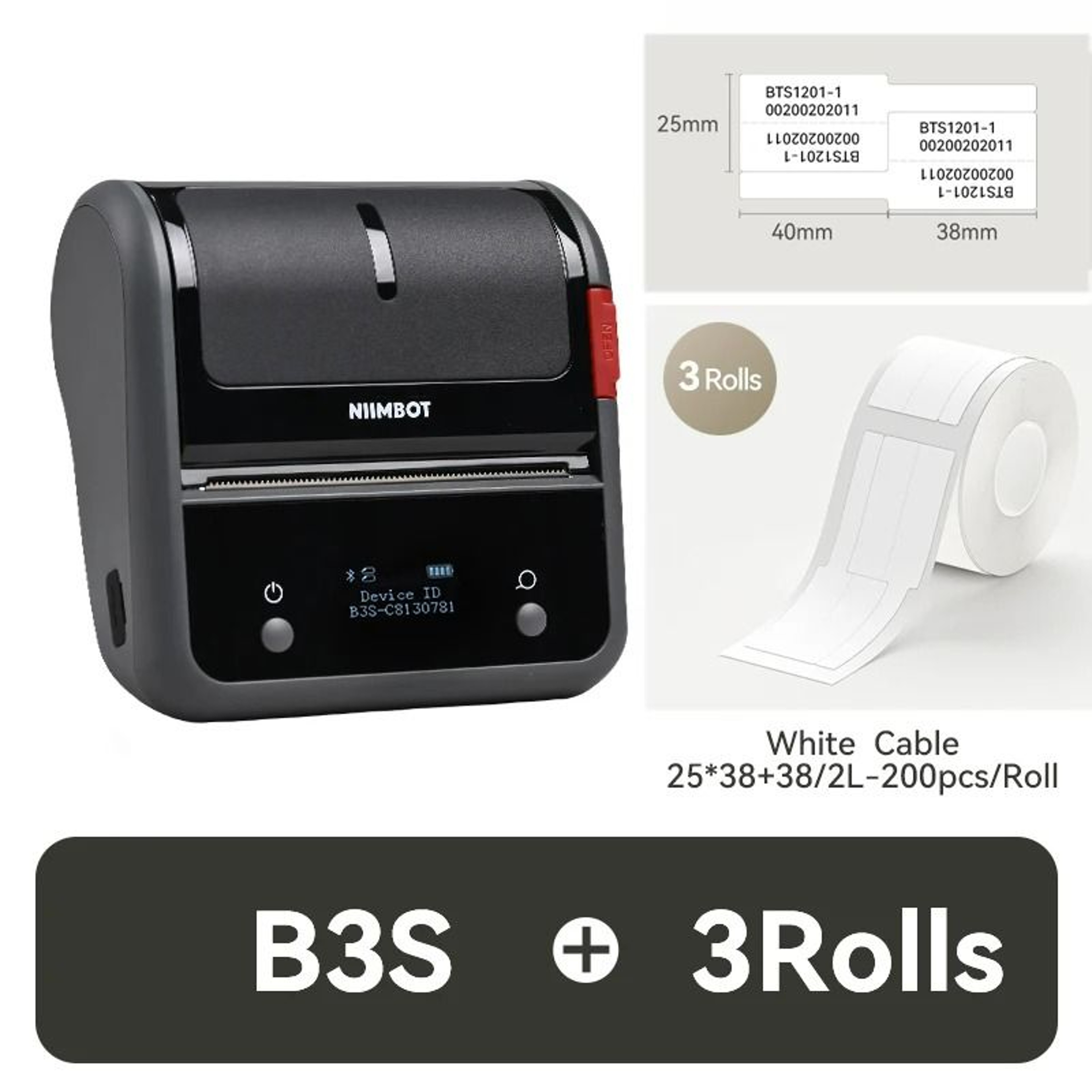 Portable Commercial Thermal Barcode Label Printer 12