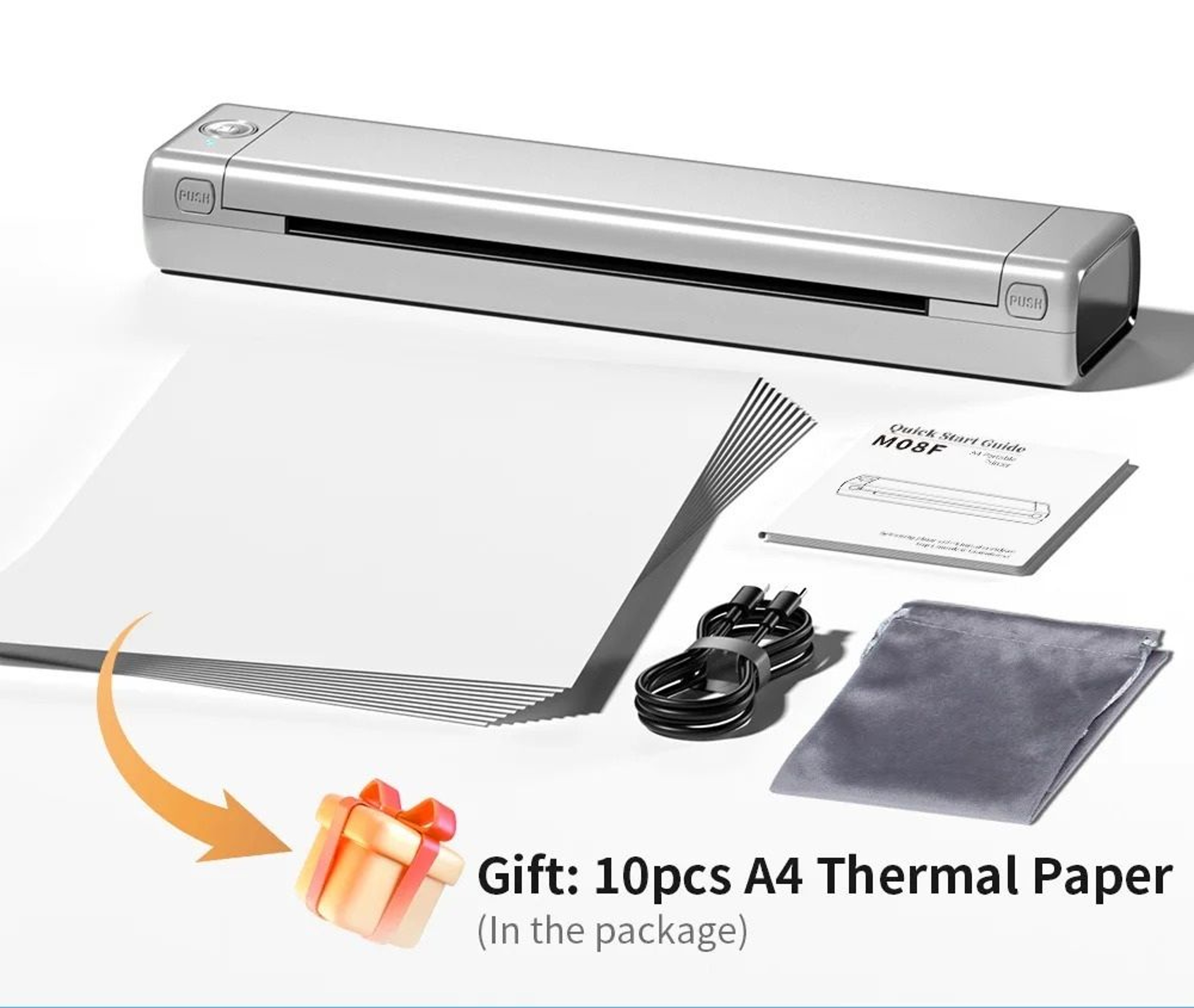 Wireless Tattoo Transfer Thermal Stencil Printer 12