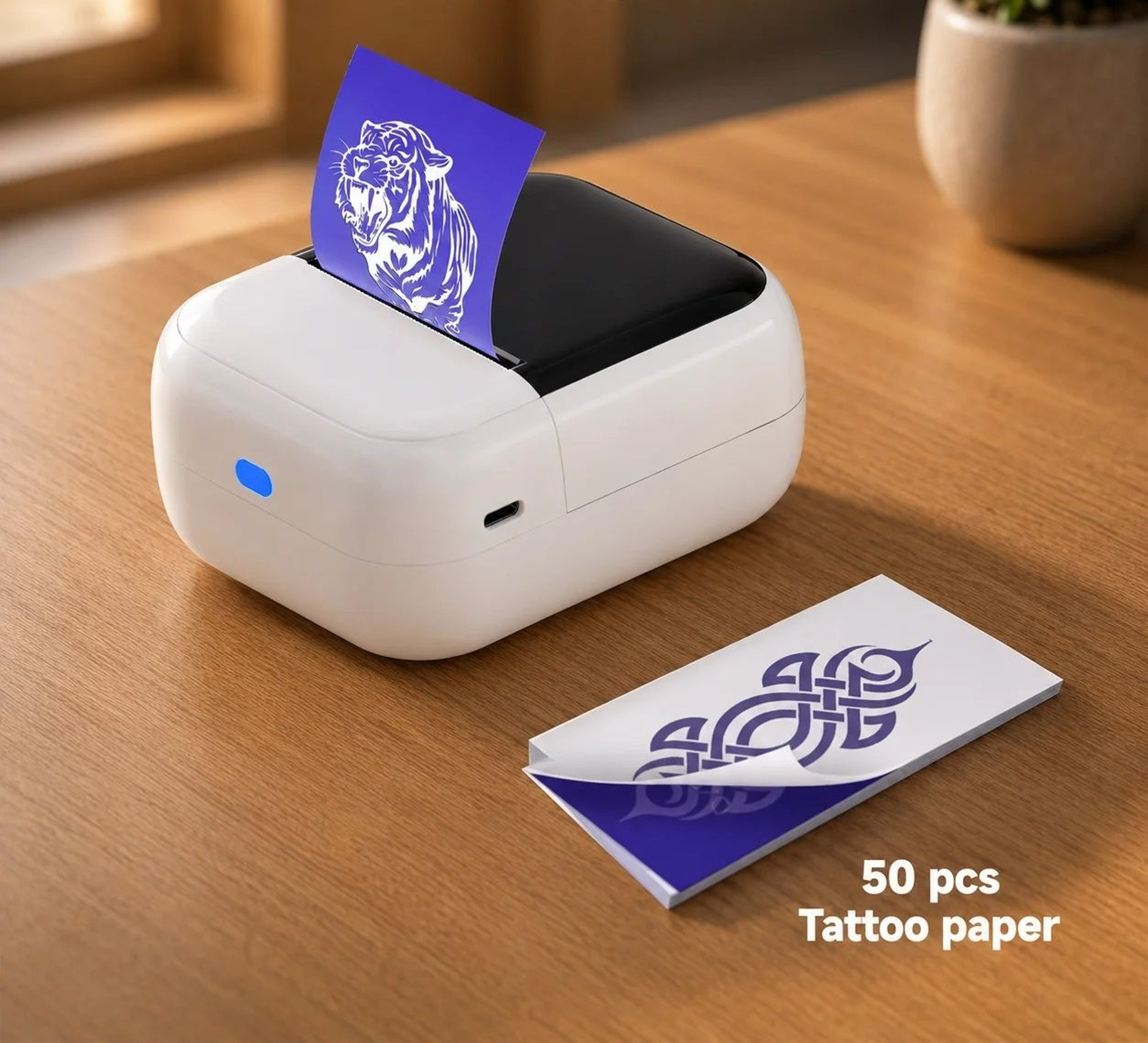 Mini Portable Tattoo Transfer Thermal Printer 8