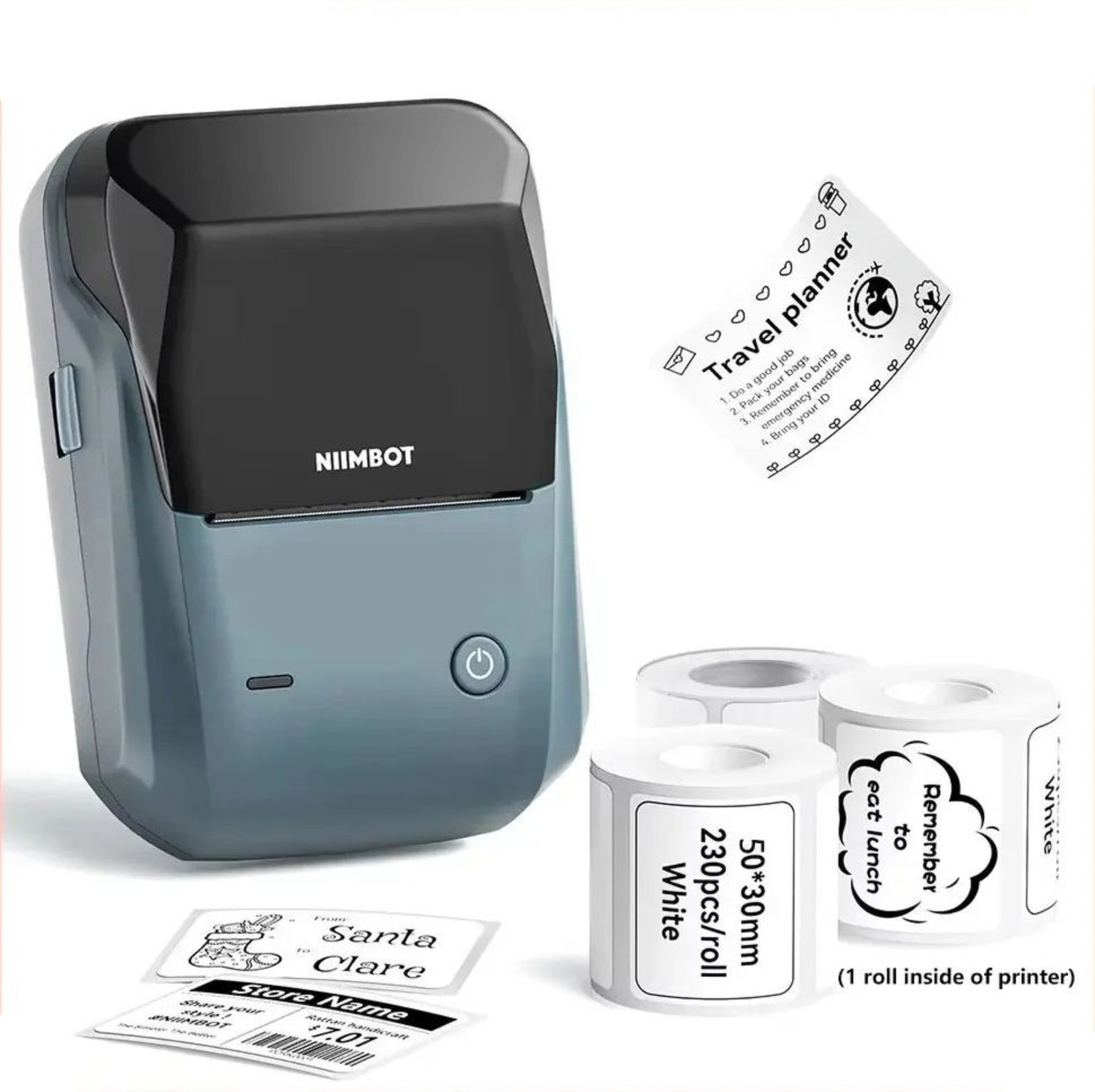 Portable Bluetooth Thermal Label Printer For Home And Office 0