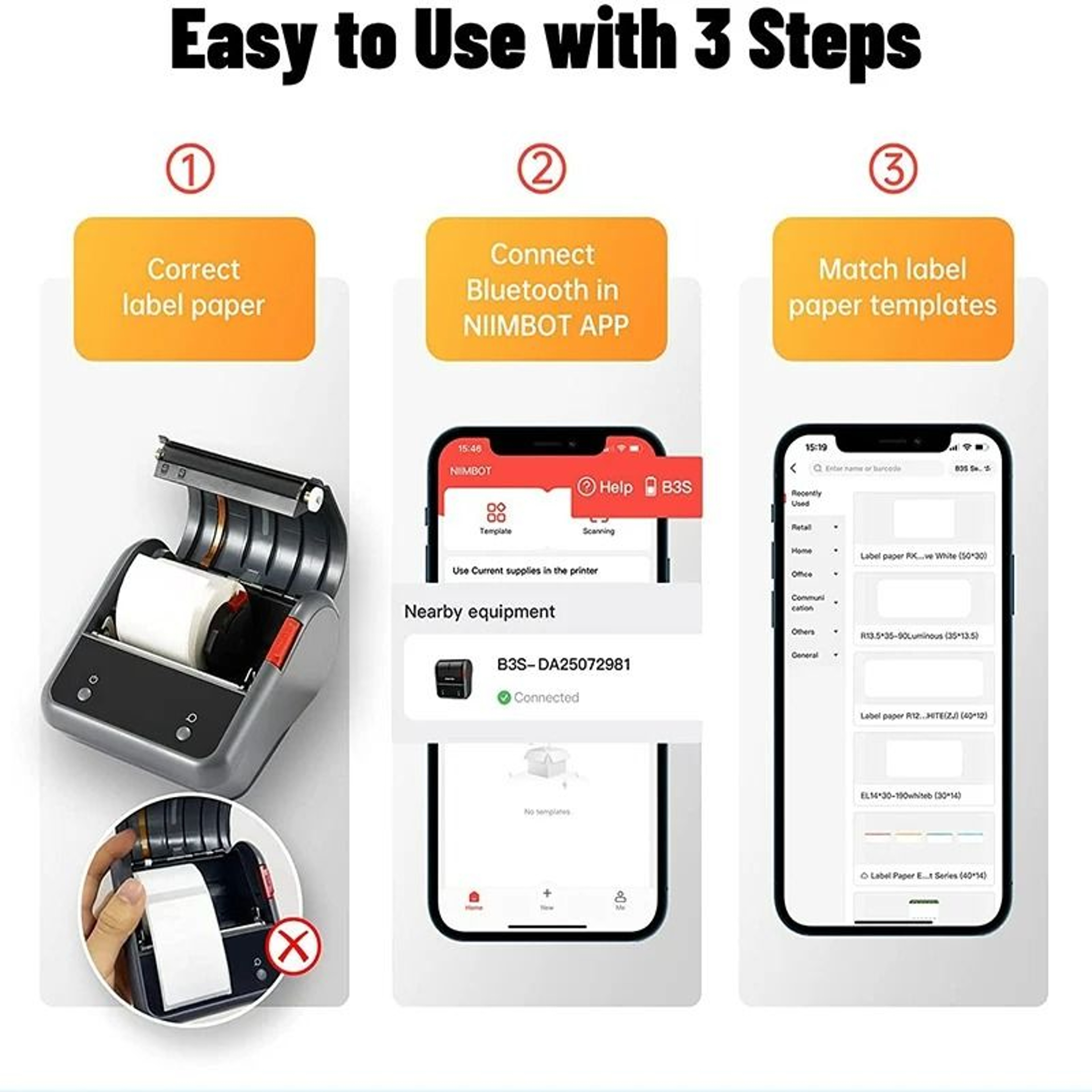Commercial Wireless Thermal Barcode Label Printer 5