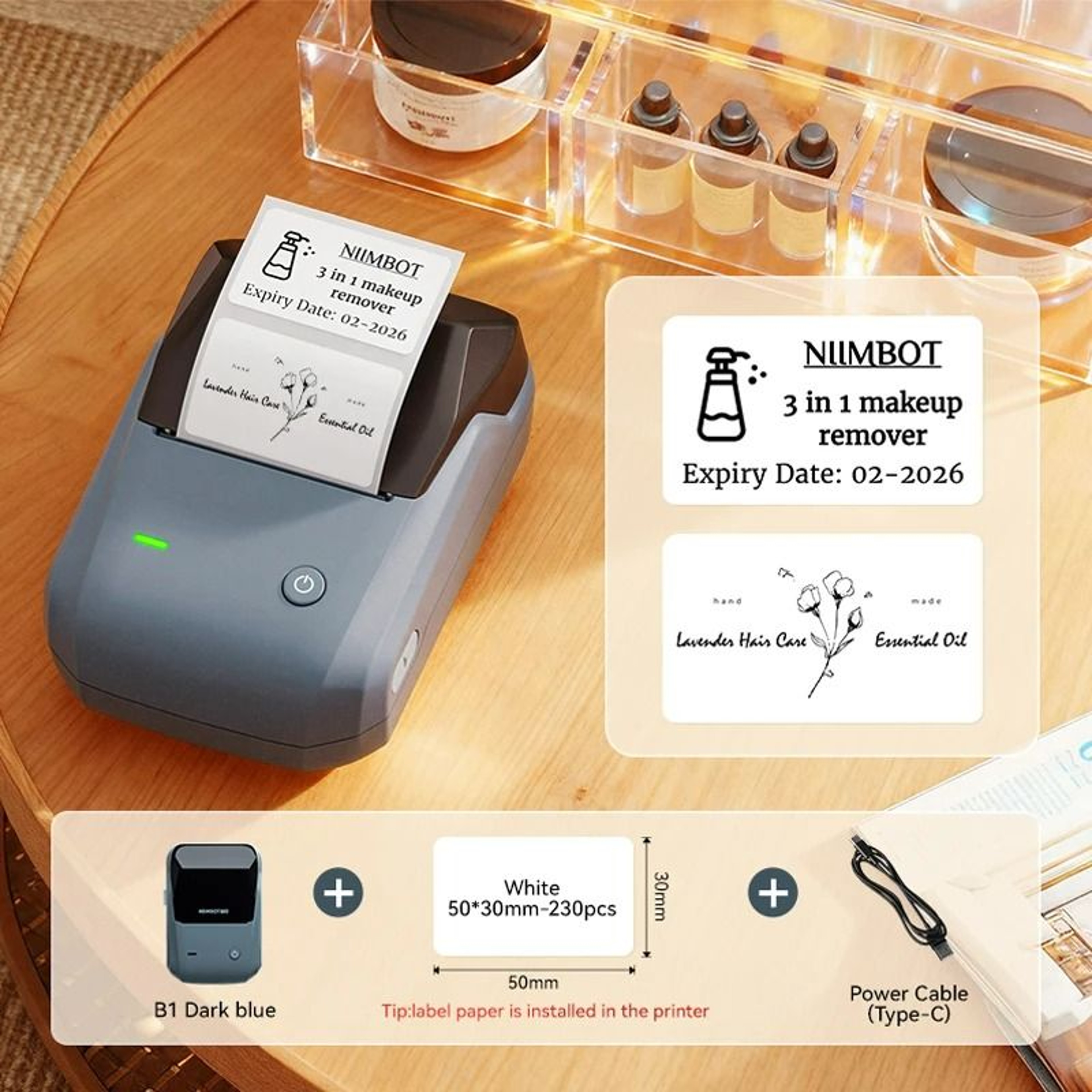 Wireless Bluetooth Thermal Label Printer 8