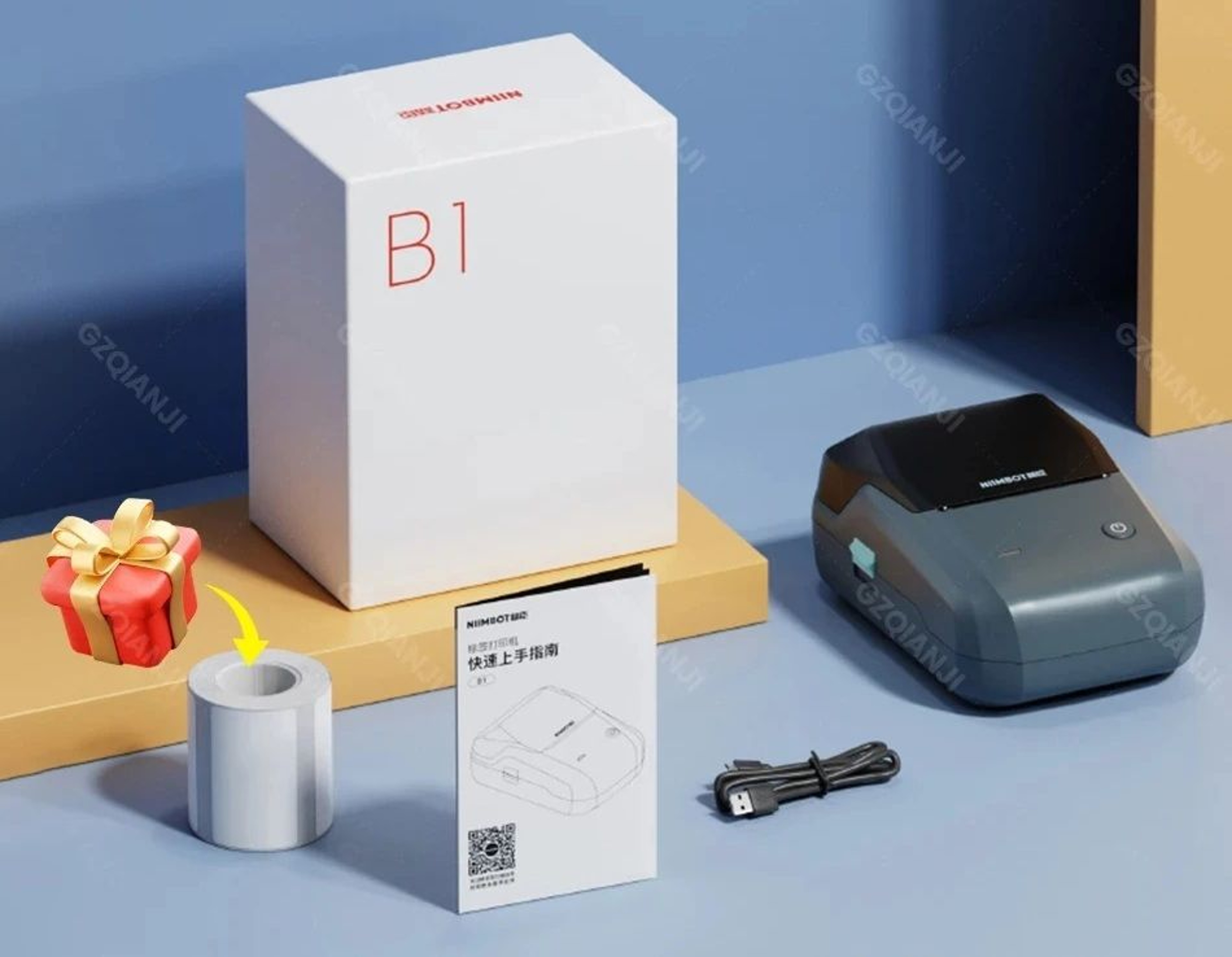 Portable Wireless Bluetooth Thermal Label Printer 6