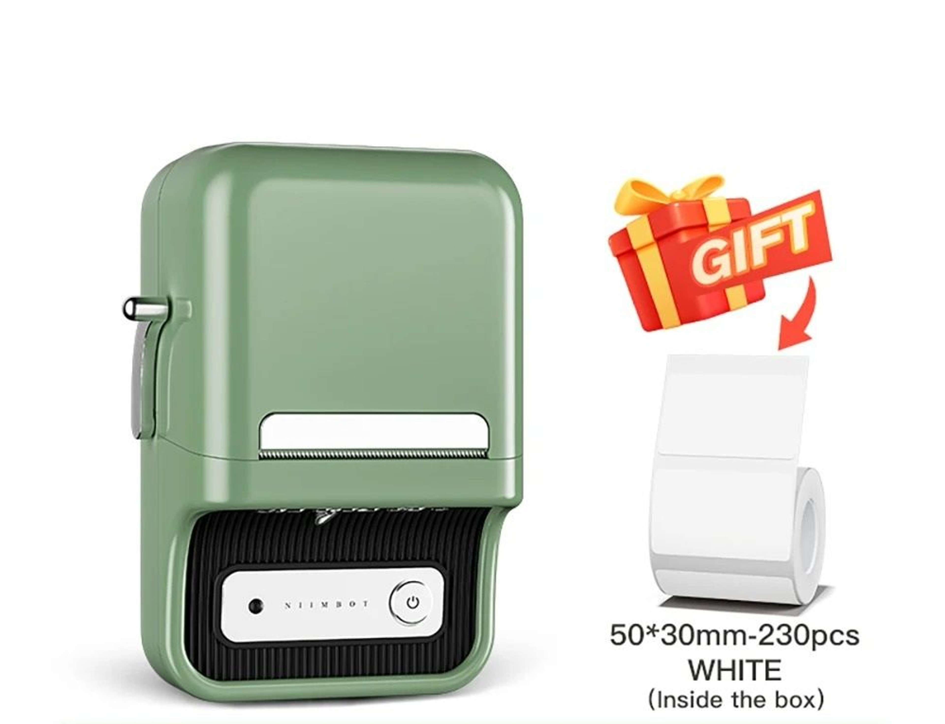 Retro Wireless Bluetooth Thermal Label Printer 10