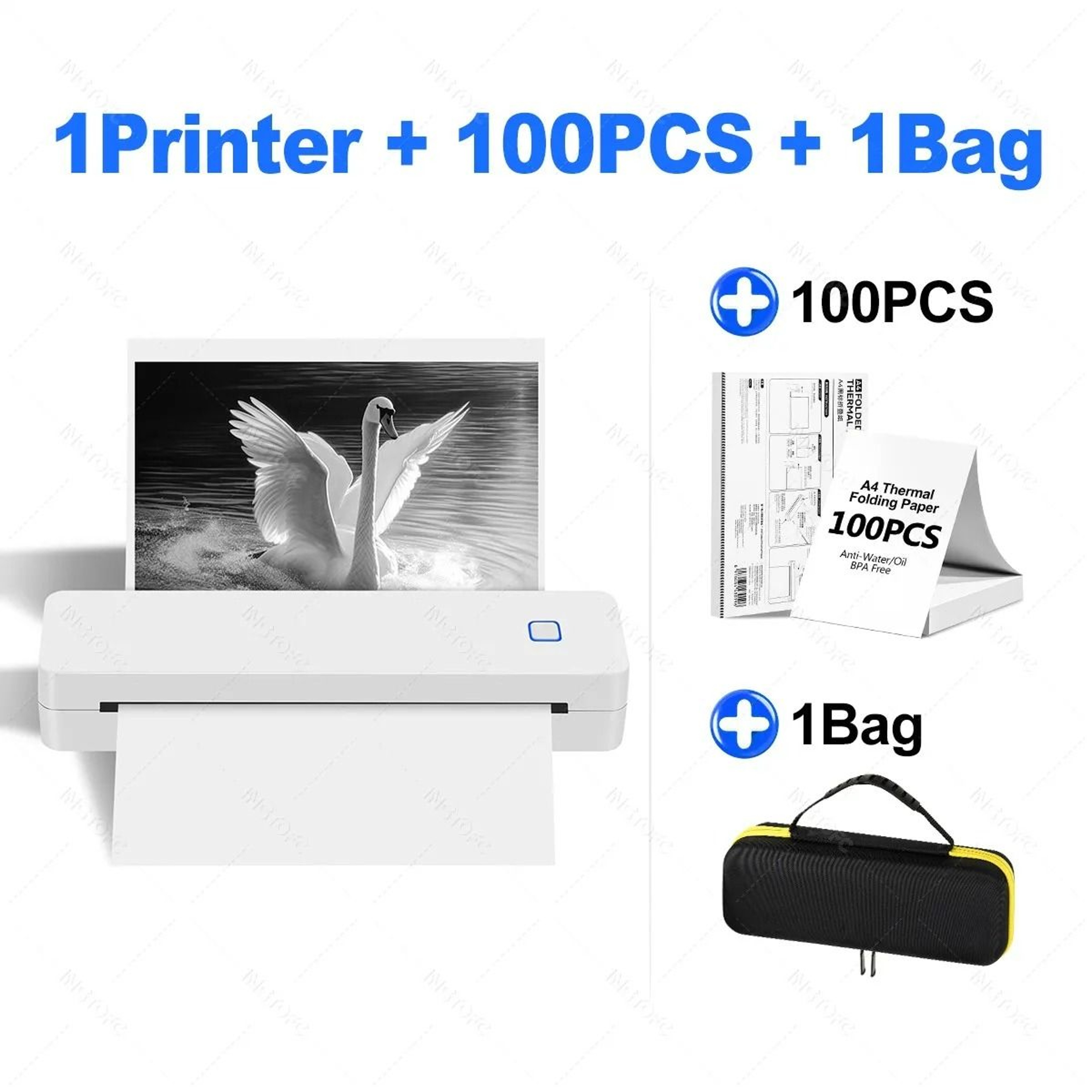 Portable Thermal A4 Document Printer 7