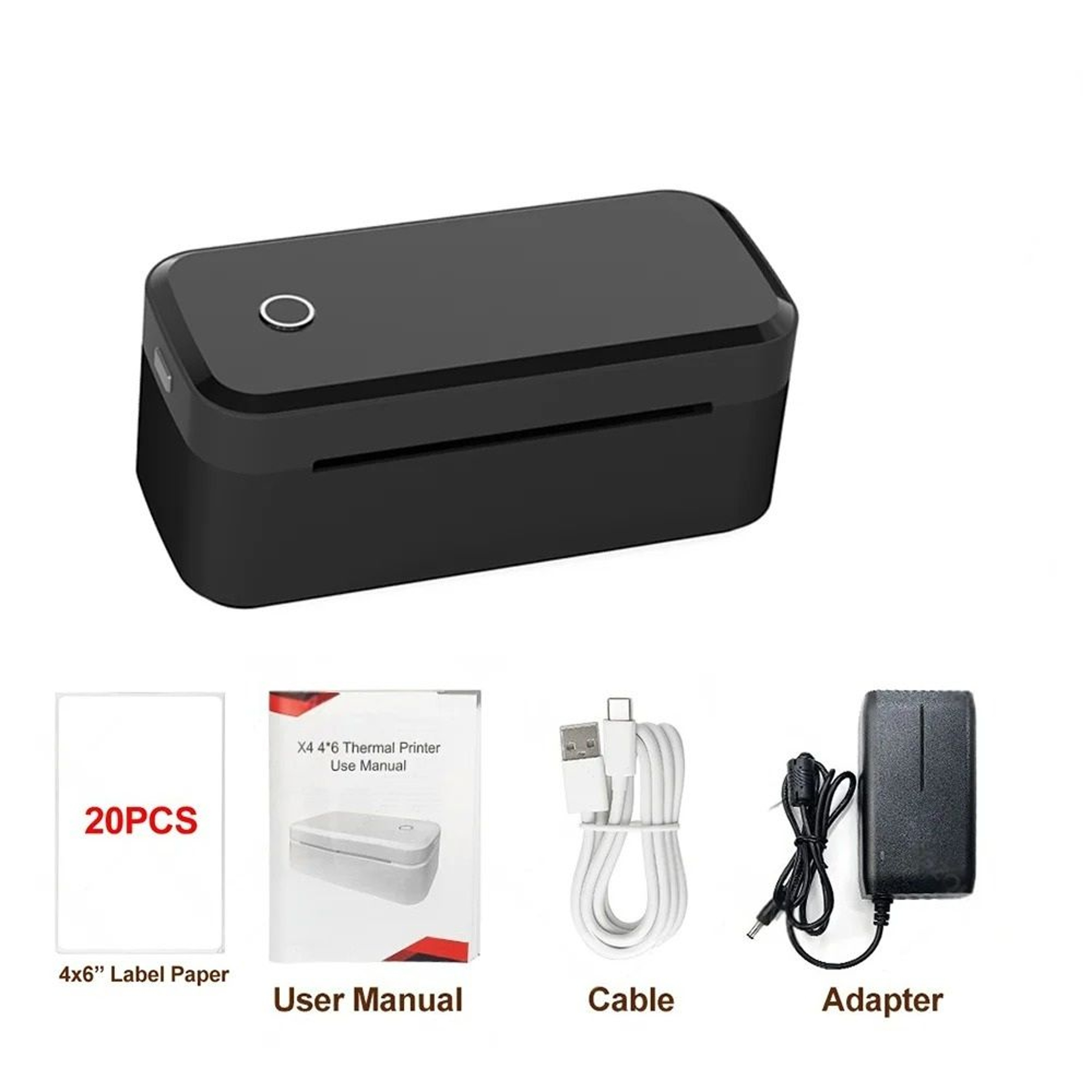 Wireless Bluetooth 4x6 Shipping Thermal Label Printer 6
