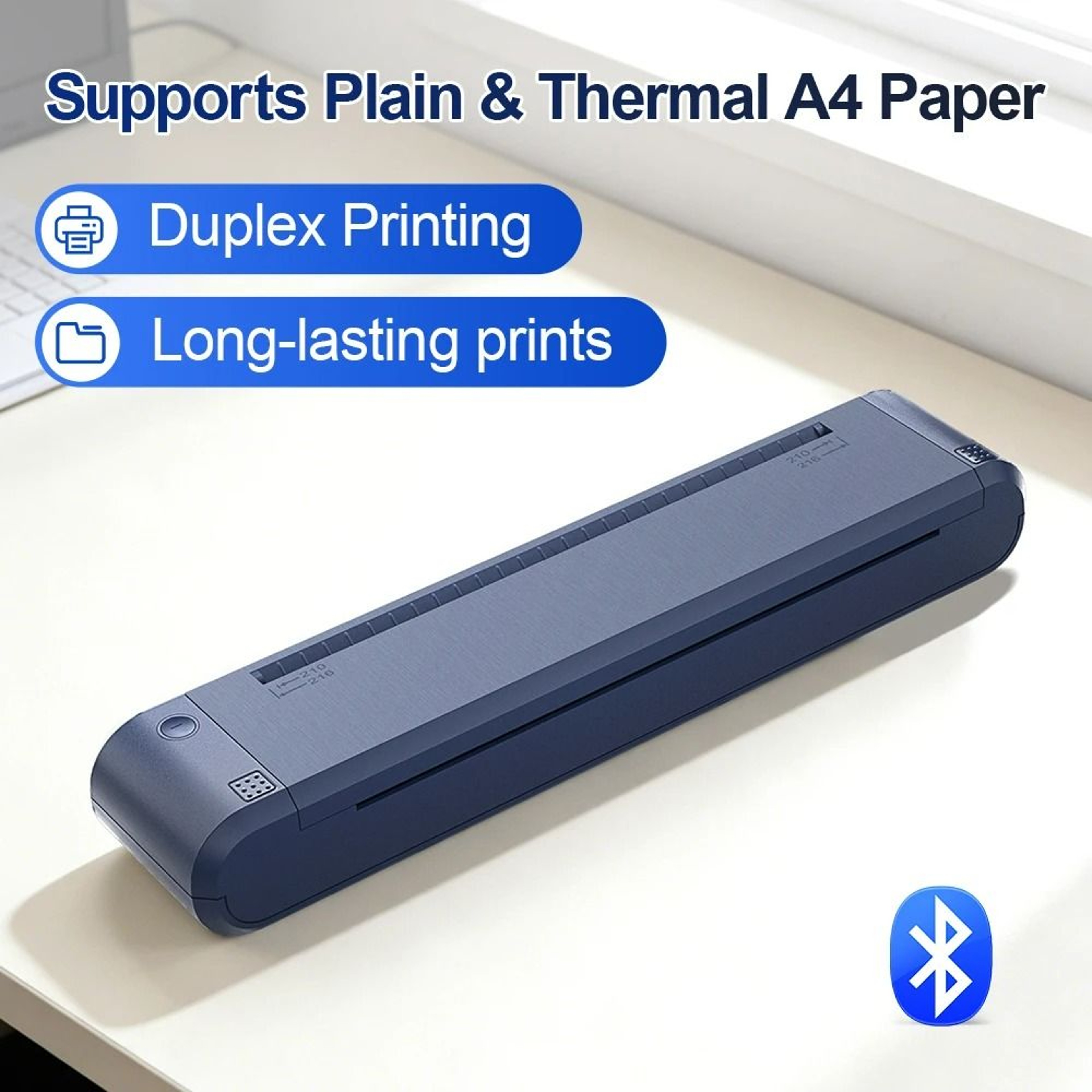 Dual Thermal Transfer  Direct Thermal A4 Document Printer 1