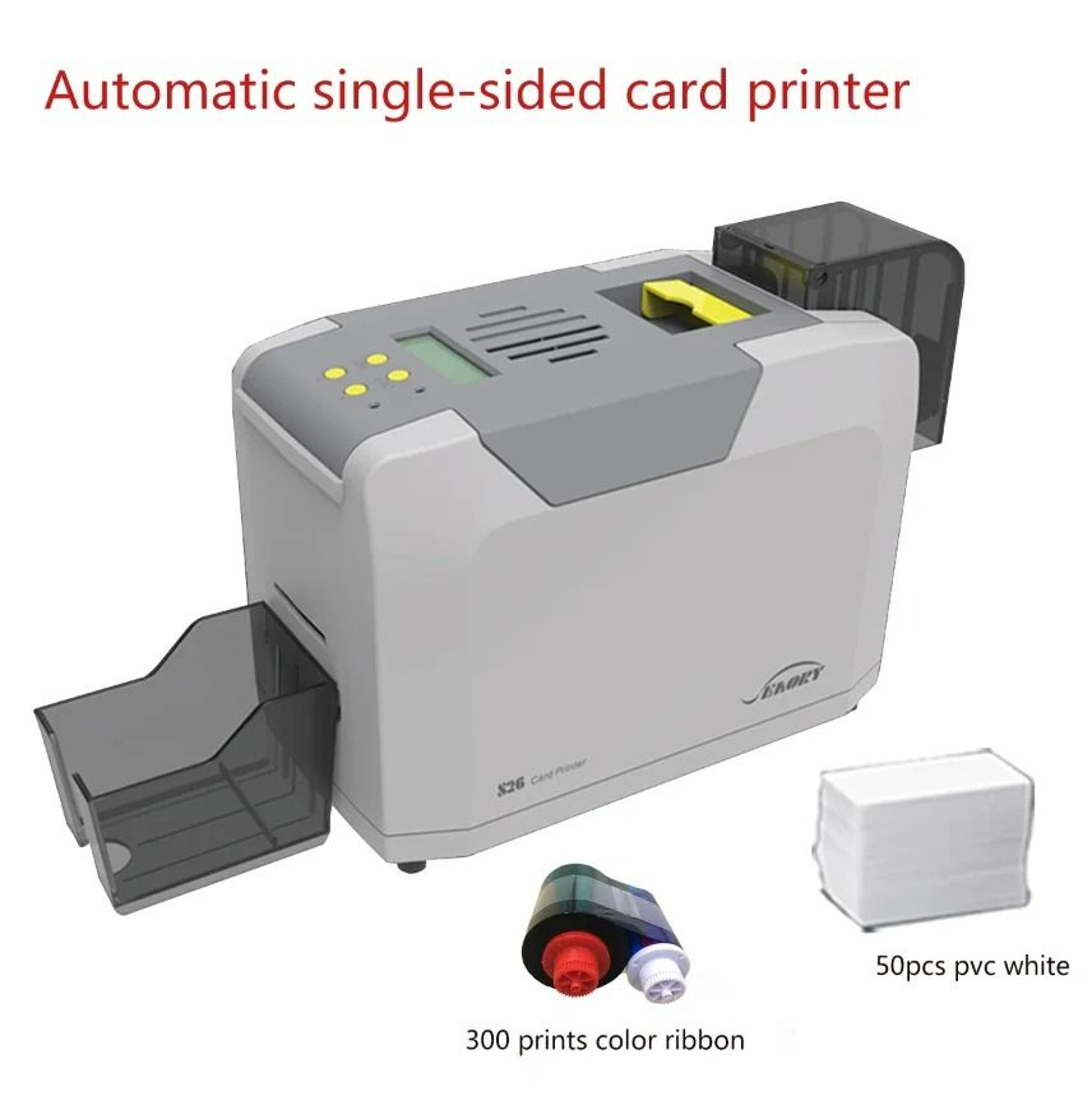 Compact Desktop Dual-Sided Plastic Card Printer – view 9