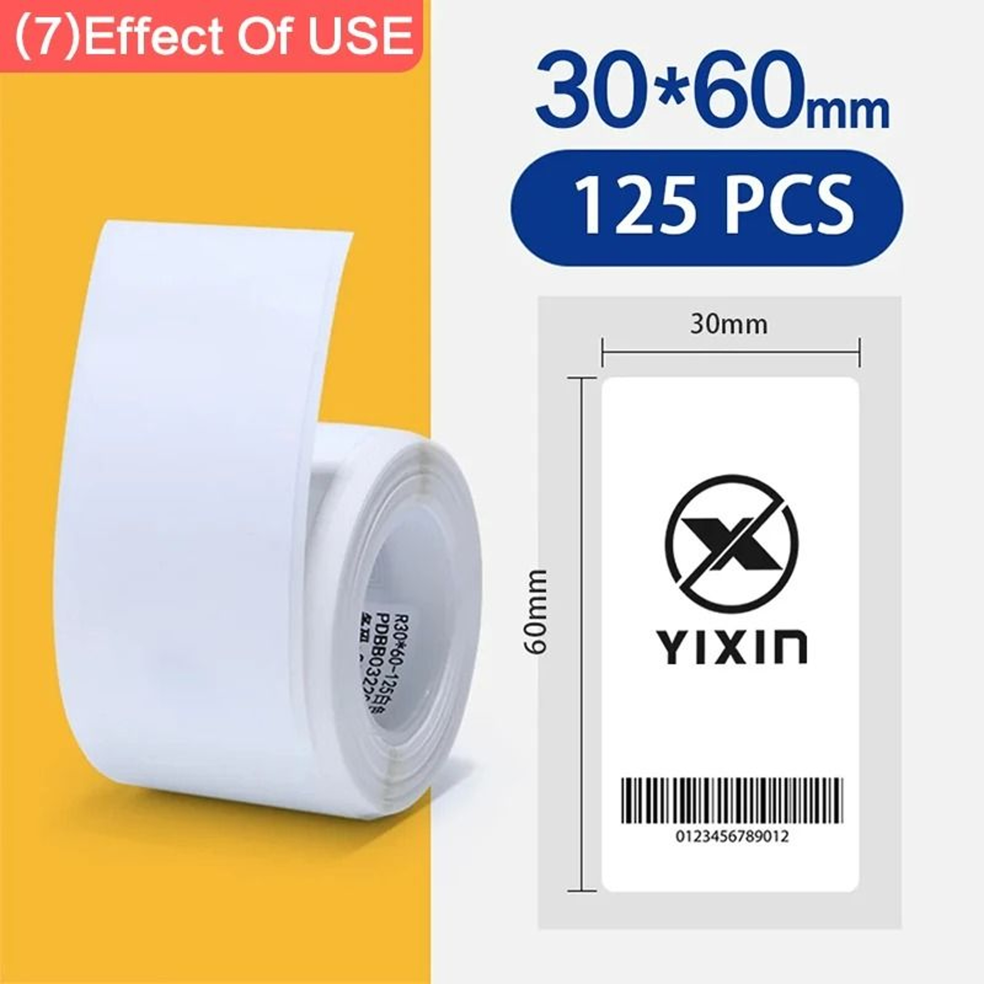 MultiSize Thermal Label Sticker Rolls 15