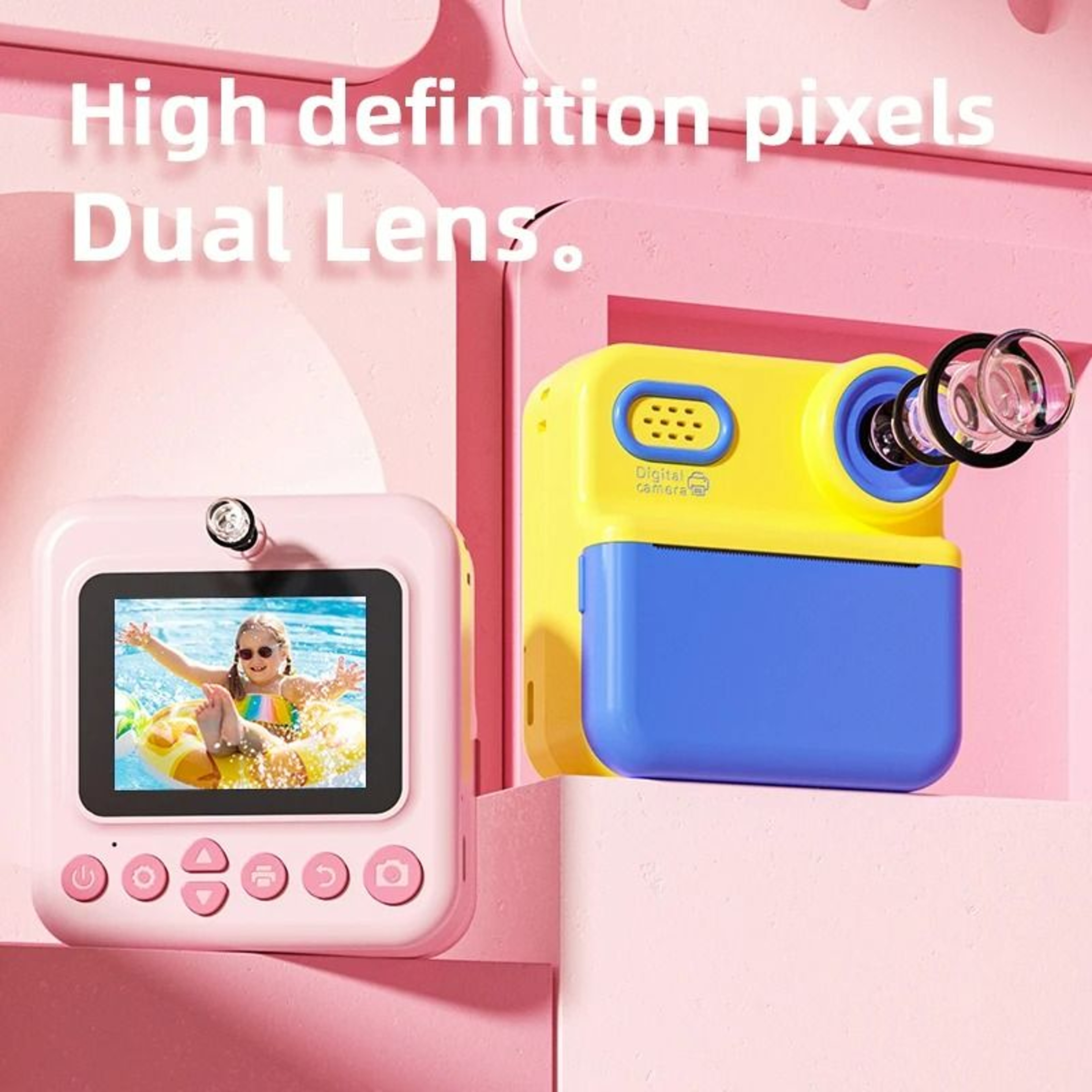 Children Instant Print 1080P Digital Camera 3