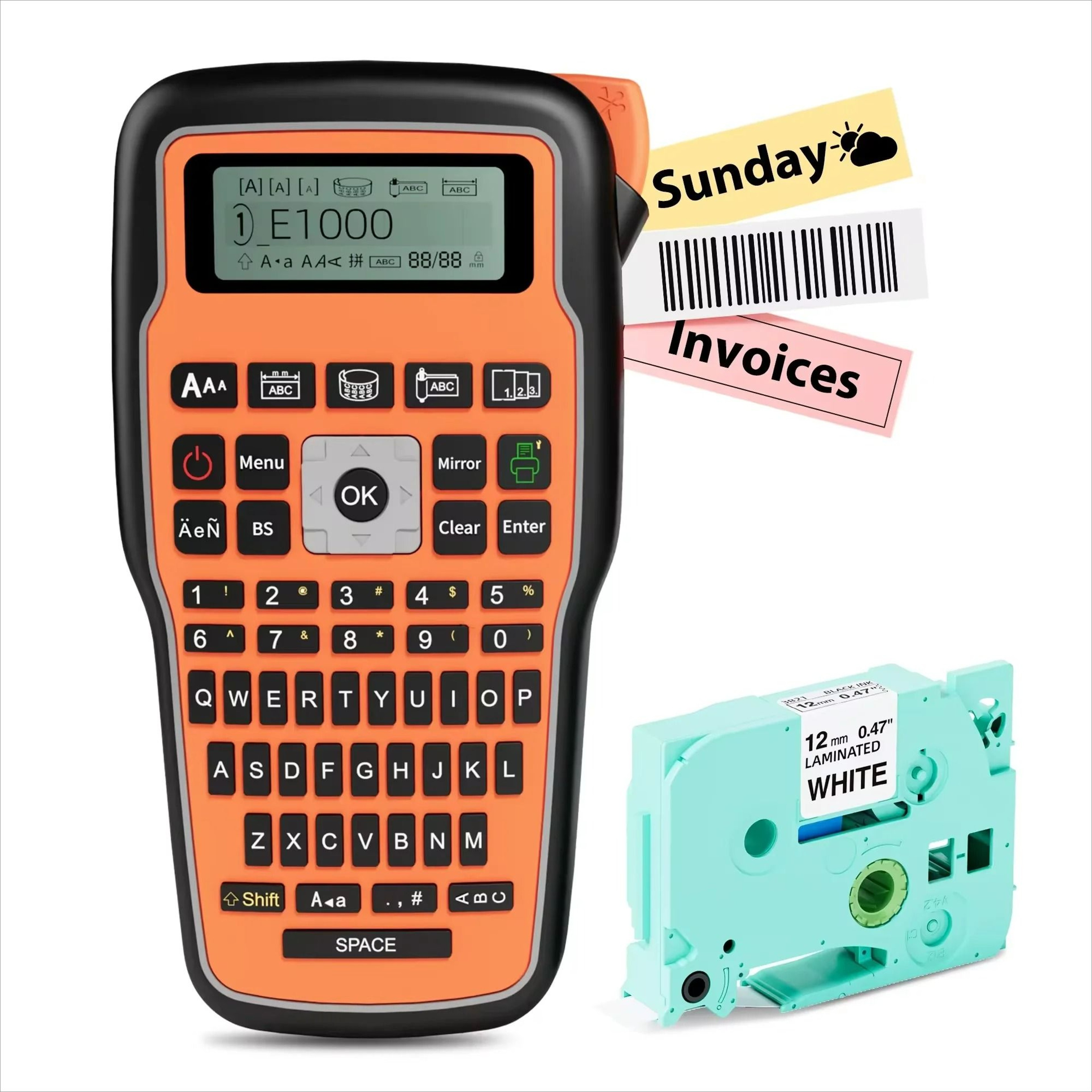 Handheld Industrial Cable  Wire Label Maker 0