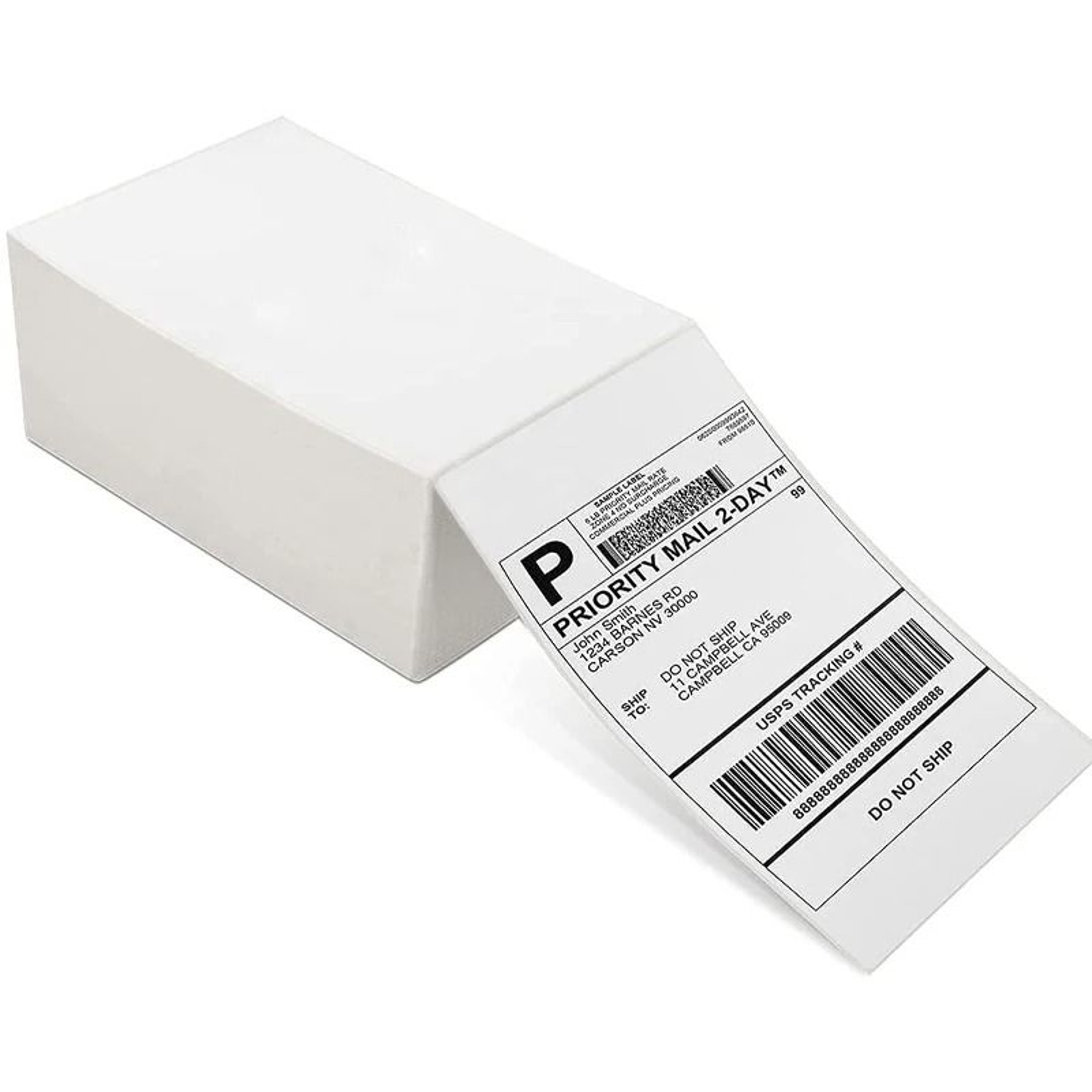 4x6 Inch FanFold Thermal Shipping Label Paper 6