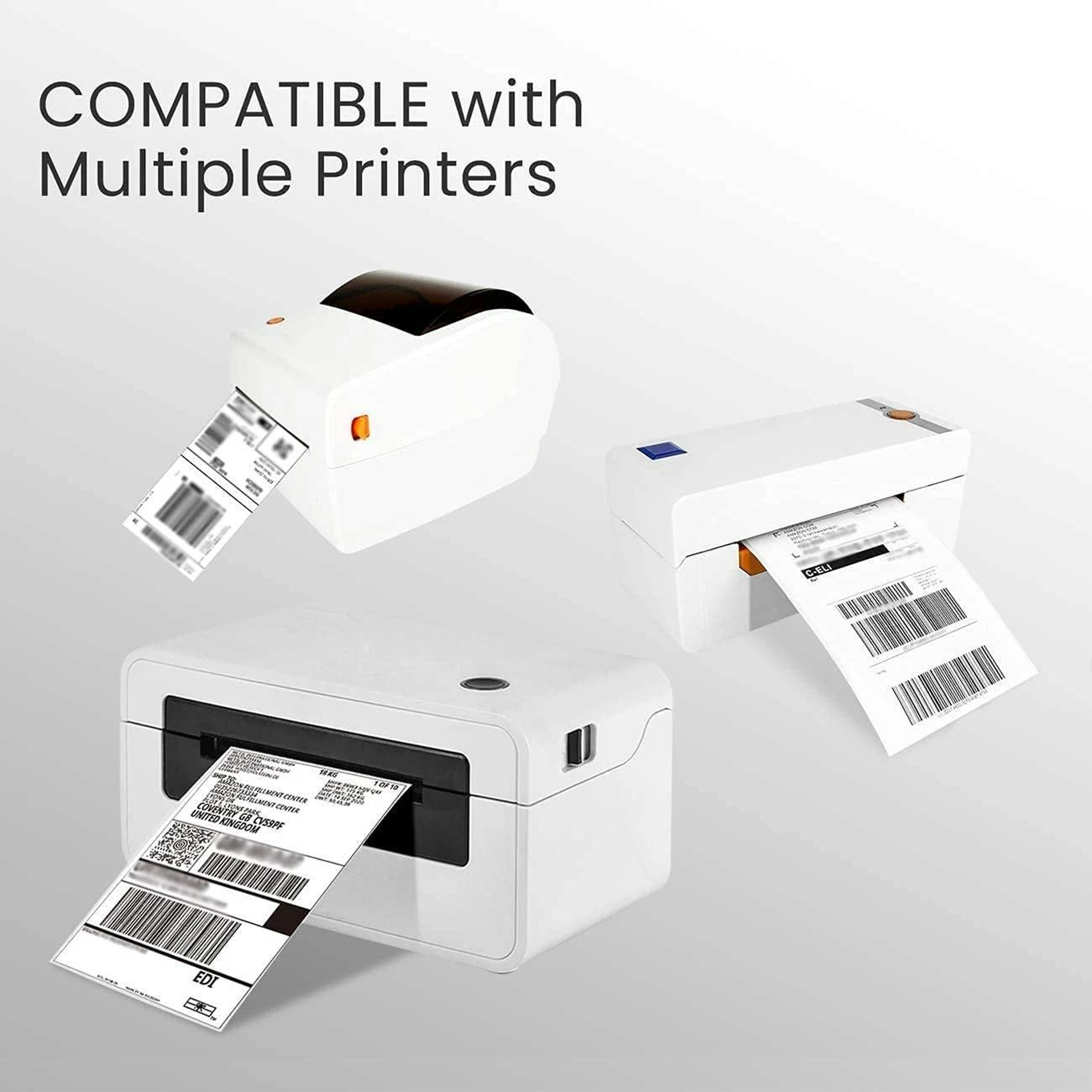 4x6 Inch FanFold Thermal Shipping Label Paper 5