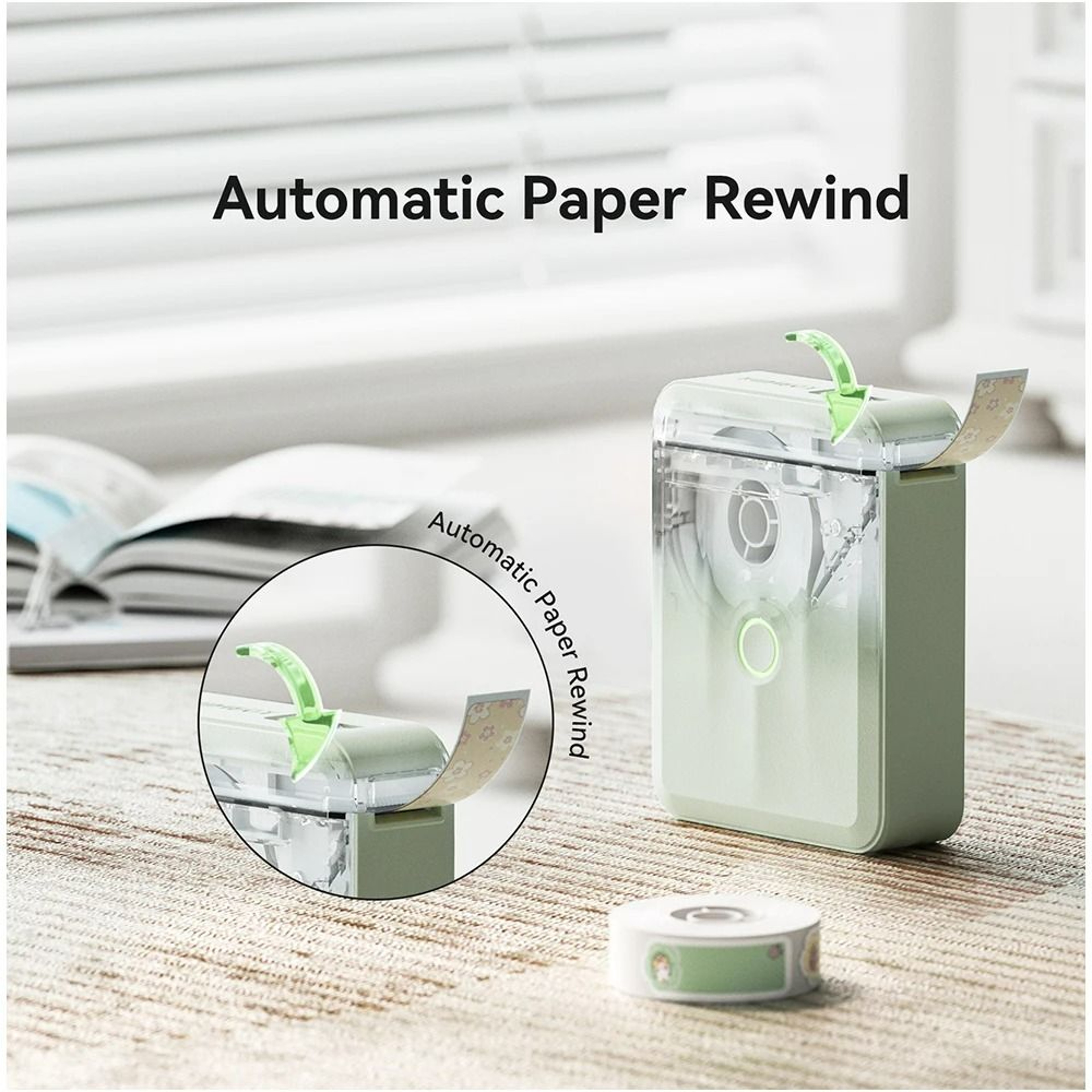 Pocket Wireless Thermal Label Printer Smart Bluetooth Connectivity 3