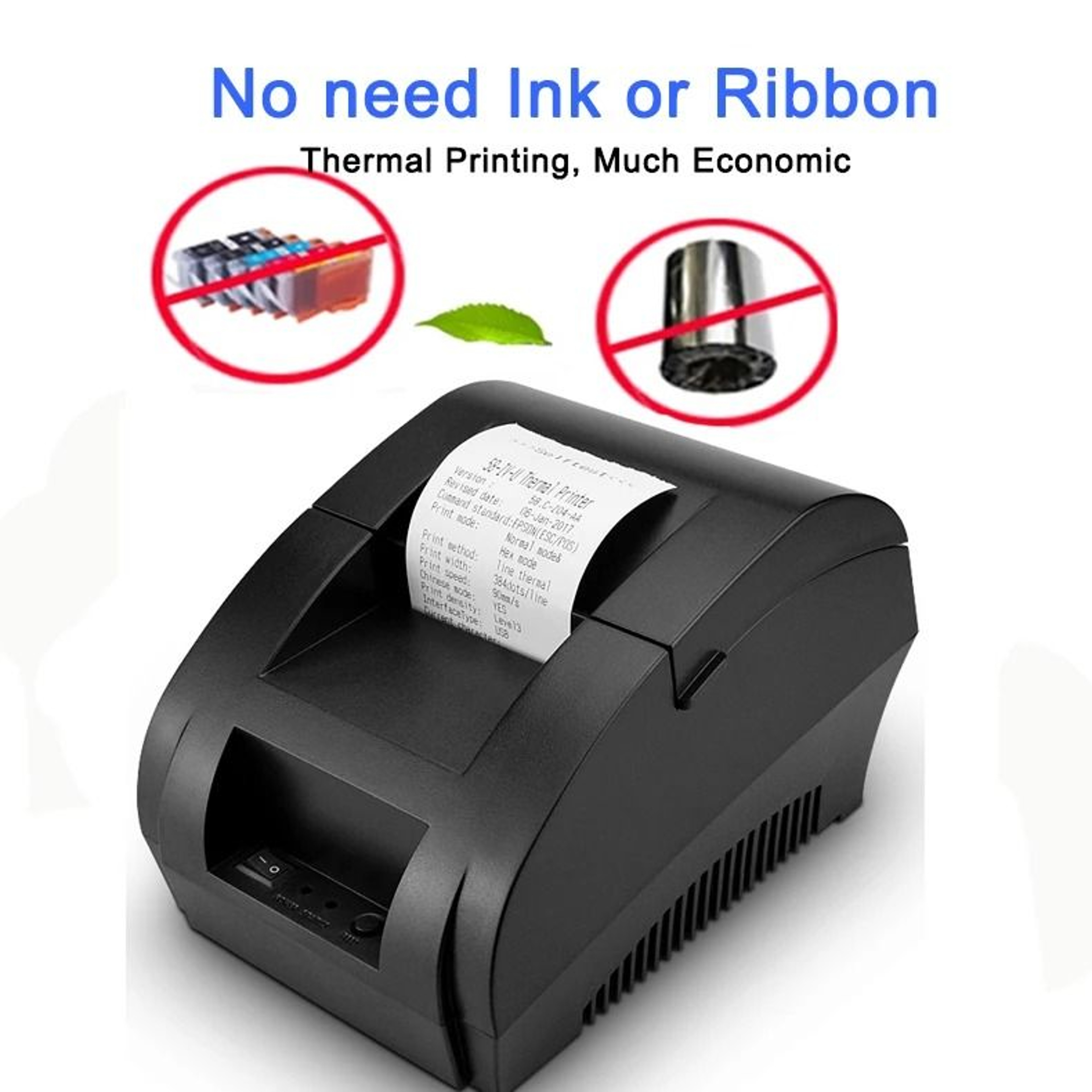 58mm USB  Bluetooth Thermal Receipt Printer For POS  Supermarket 7