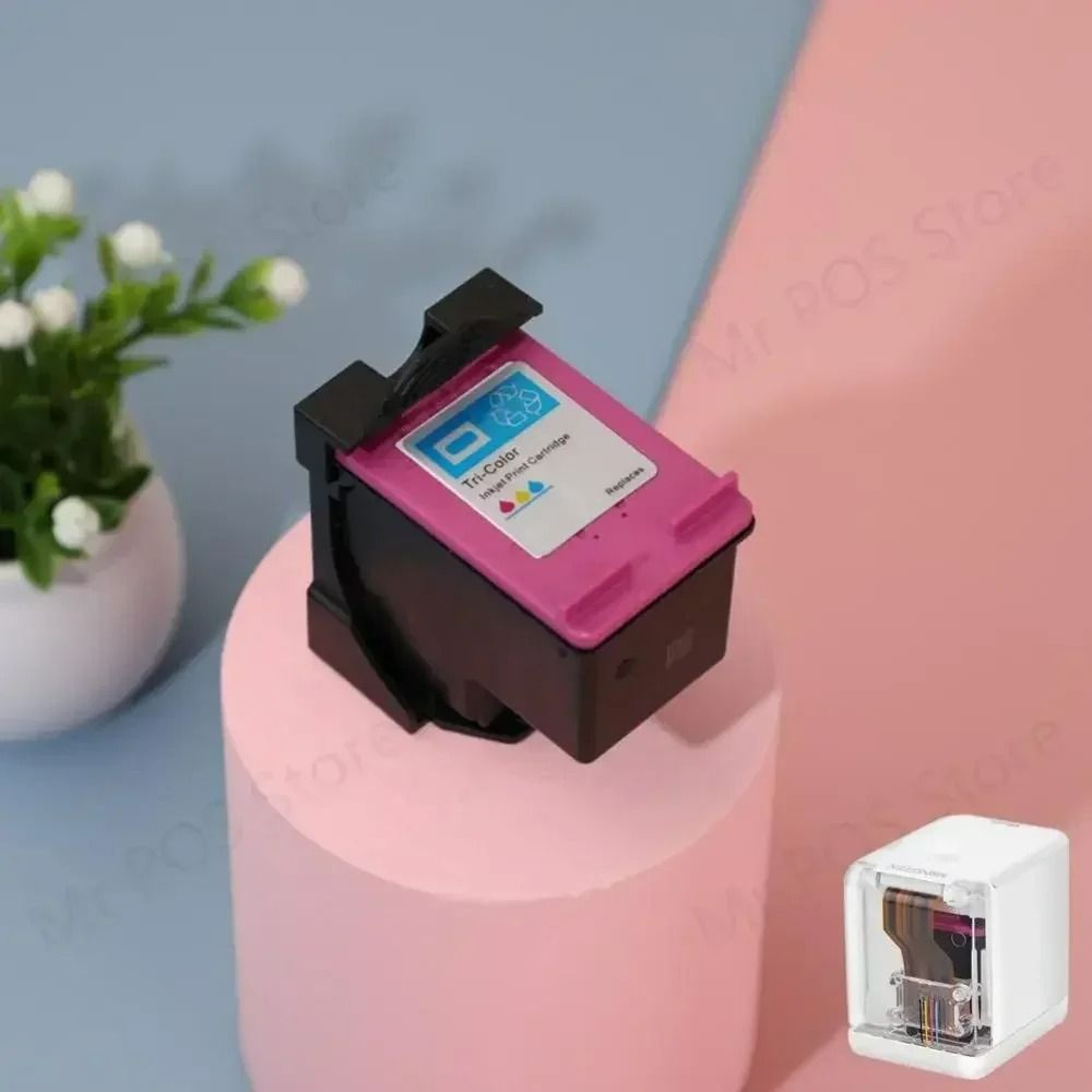 Replacement Ink Cartridges For Handheld Color  Monochrome Printers 4