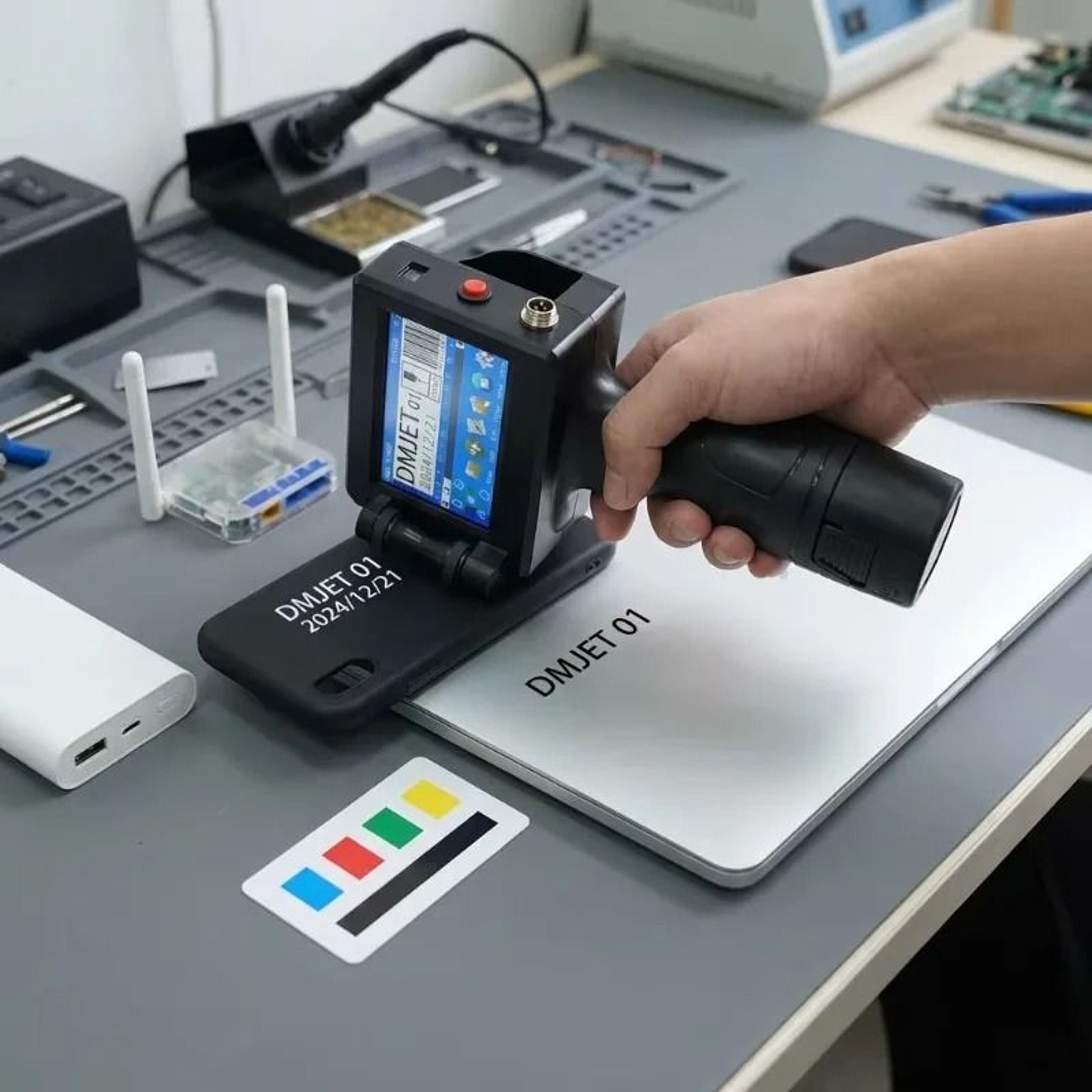 127mm Handheld Thermal Inkjet Printer For Date  Package Coding 5
