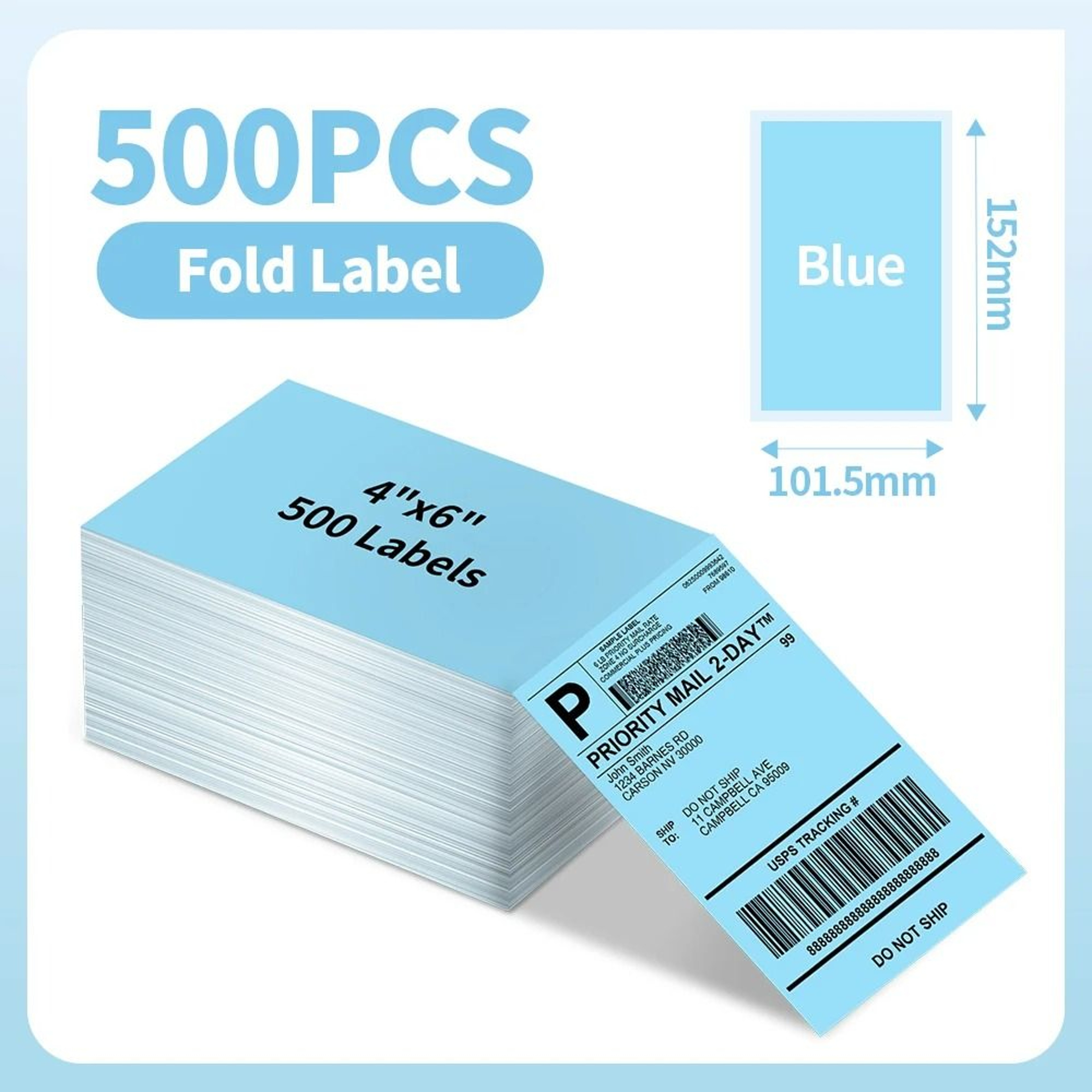 4 In X 6 In Direct Thermal Shipping Labels 500 Labels 11