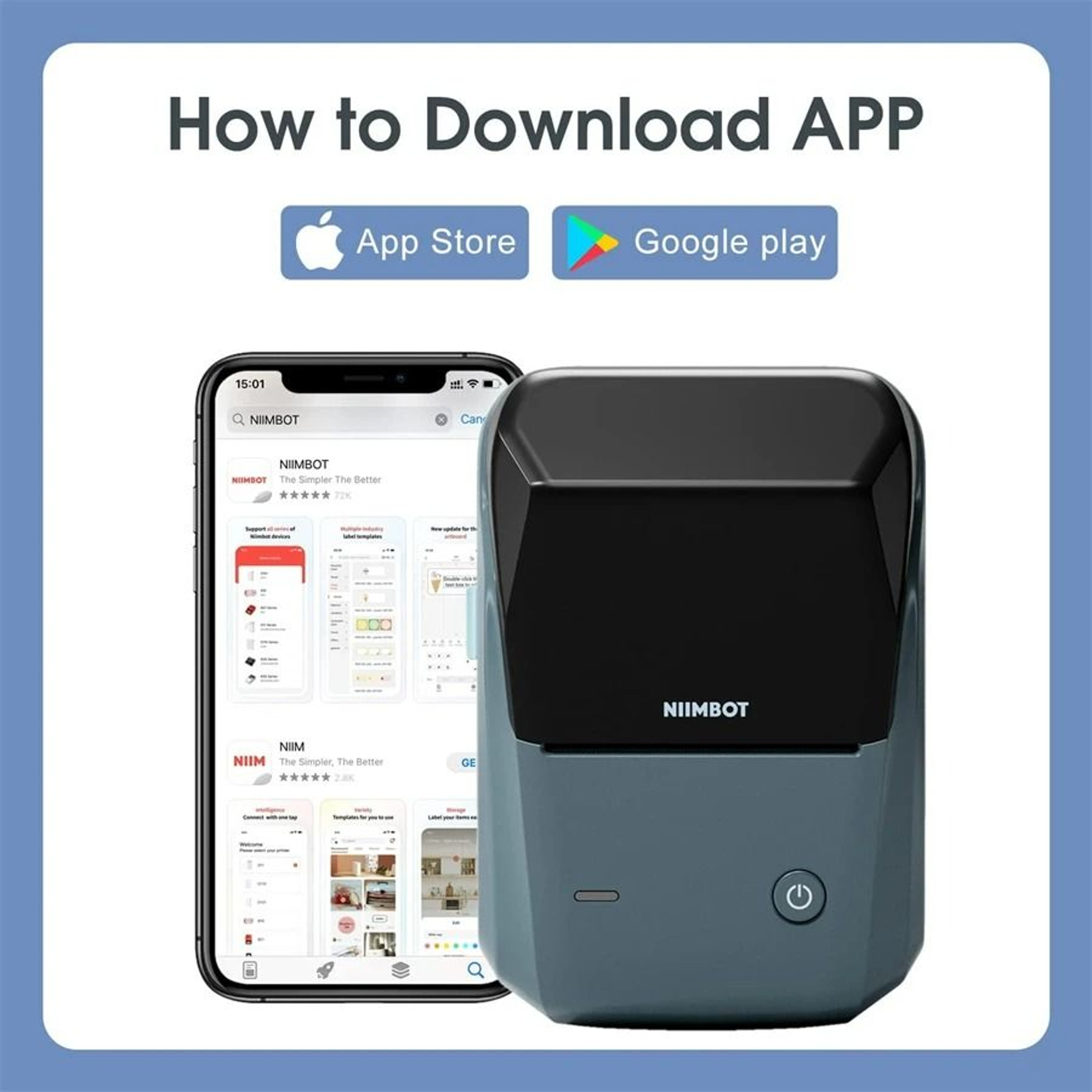 Portable Wireless Thermal Label Maker Elite 3