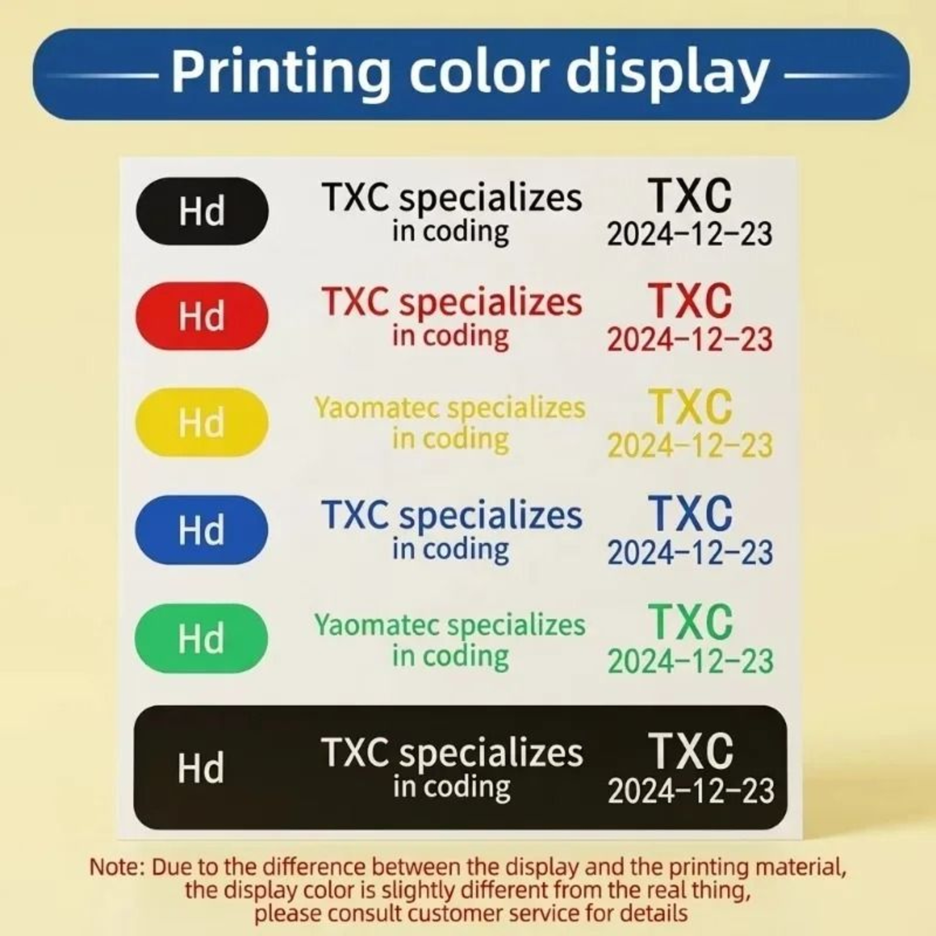 DualSize HighDefinition Handheld Inkjet Coding Machine 4