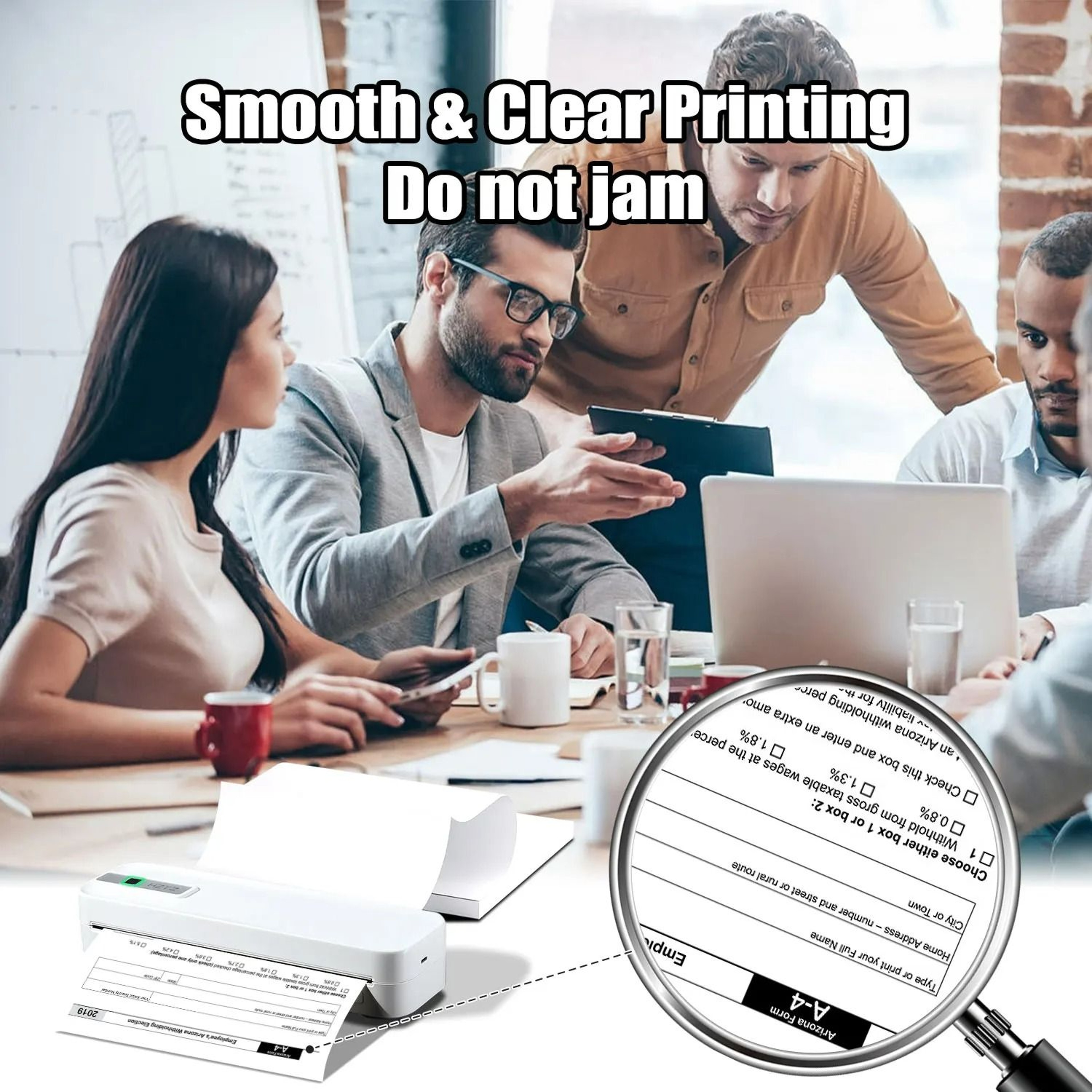 A4 Direct Thermal Printing Paper Sheets 200 Sheets 3