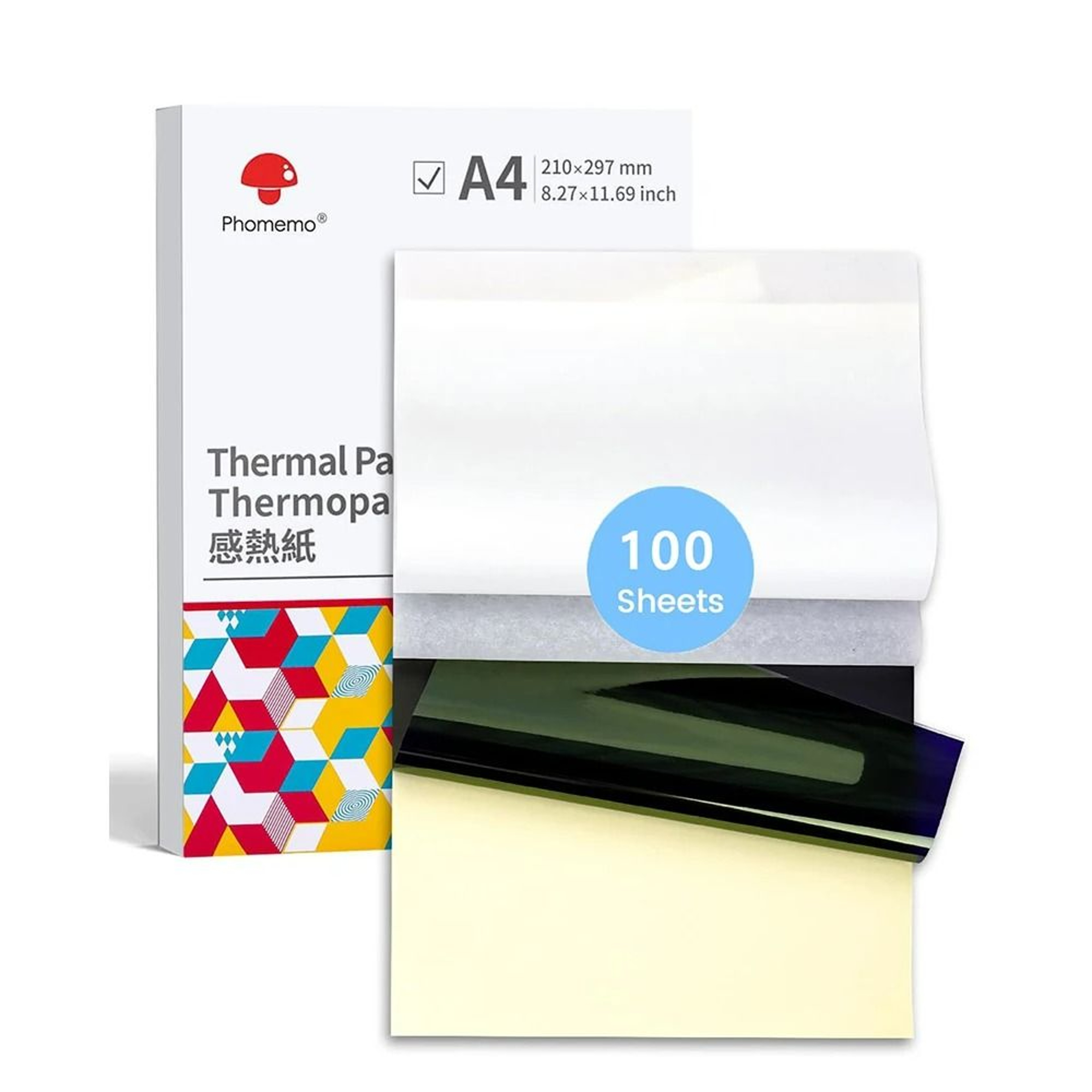 100 Sheets A4 Thermal Tattoo Stencil Transfer Paper 0