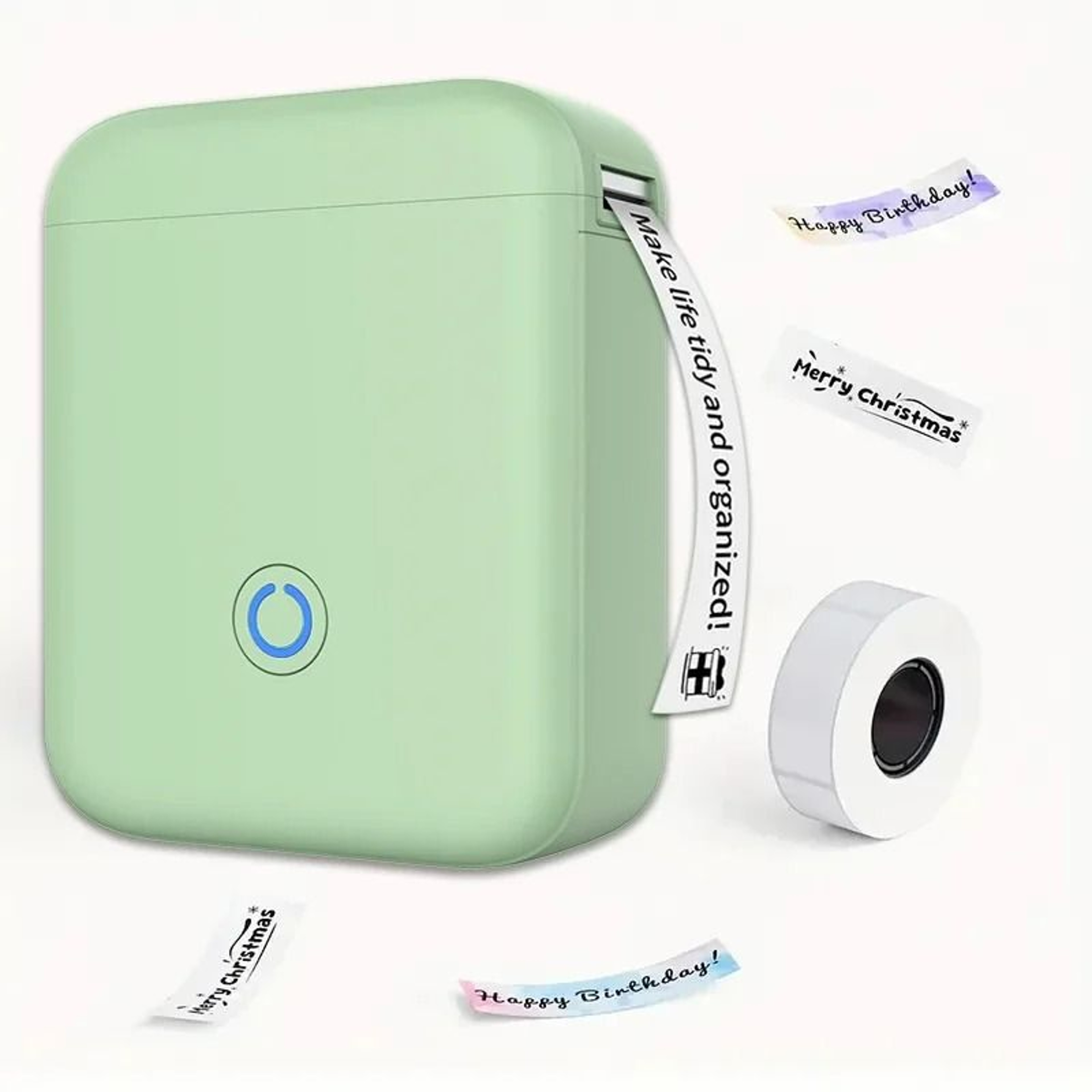 Mini Wireless Bluetooth Continuous  DieCut Label Maker Set 0