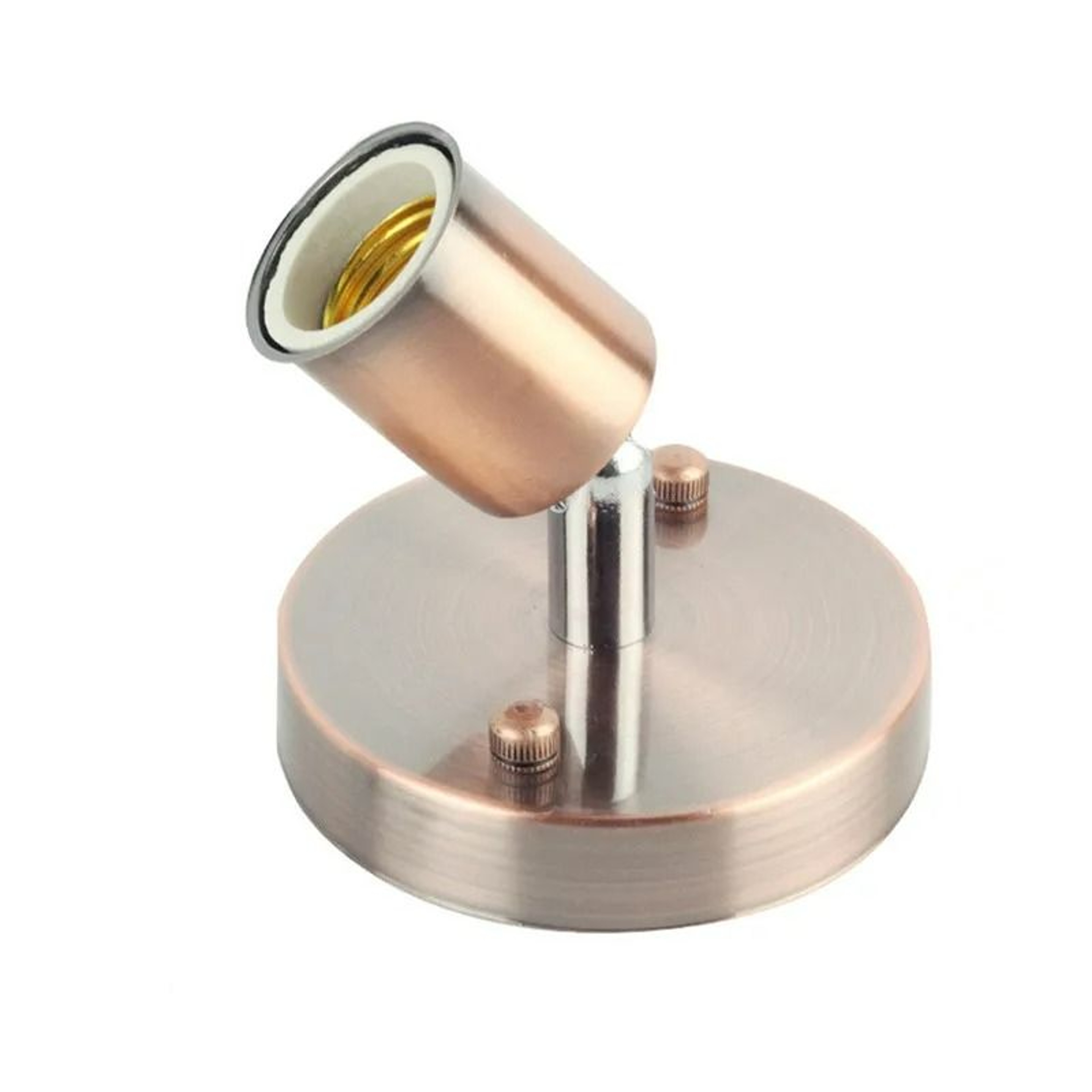 E27 Vintage Antique Metal Light Socket Lamp Base Holder 10