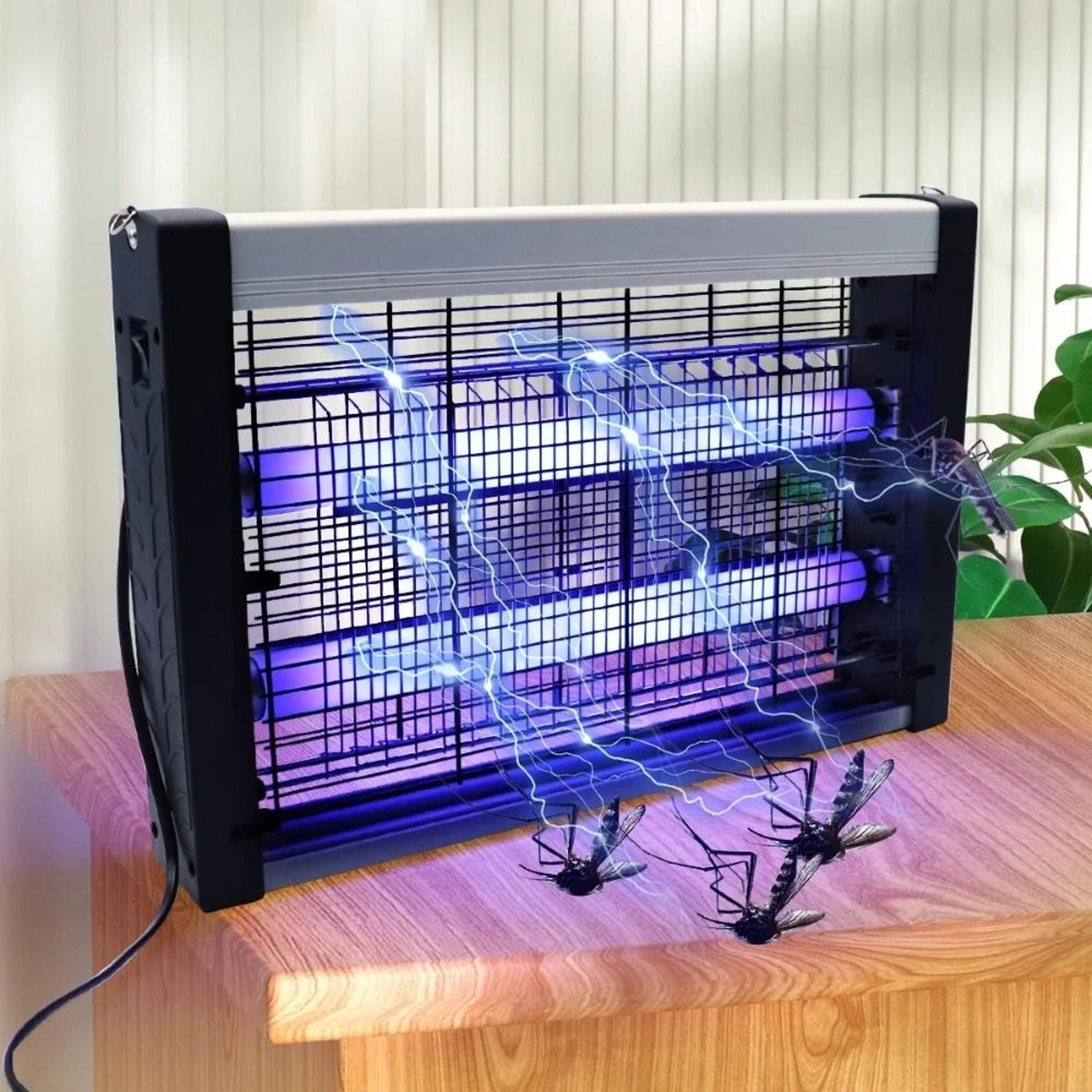 Rechargeable WallMounted UV Electric Mosquito Killer Lamp 2W  4W  6W 5