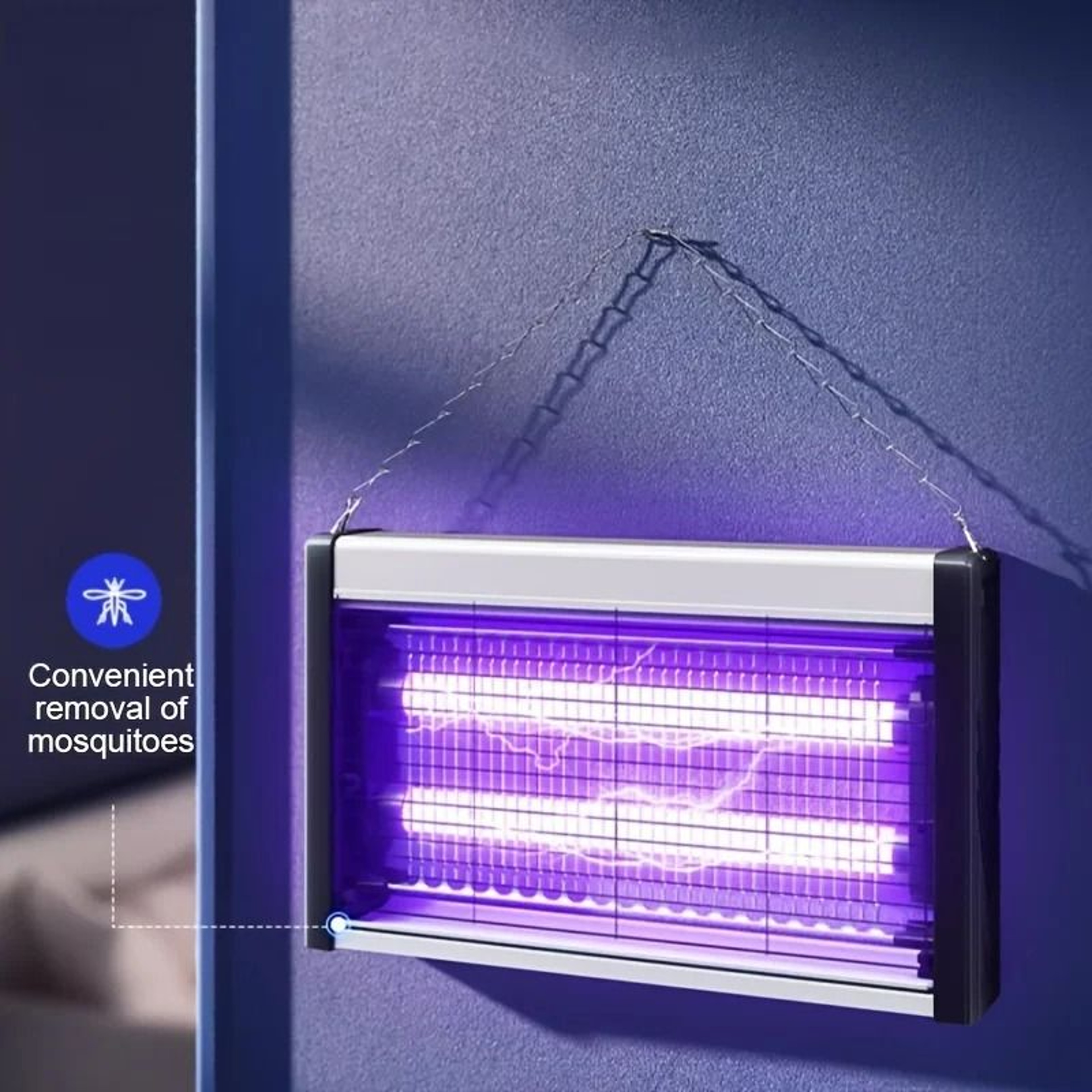 Commercial ACPowered WallMounted Mosquito  Fly Killer Lamp 4W  8W  10W  15W 2
