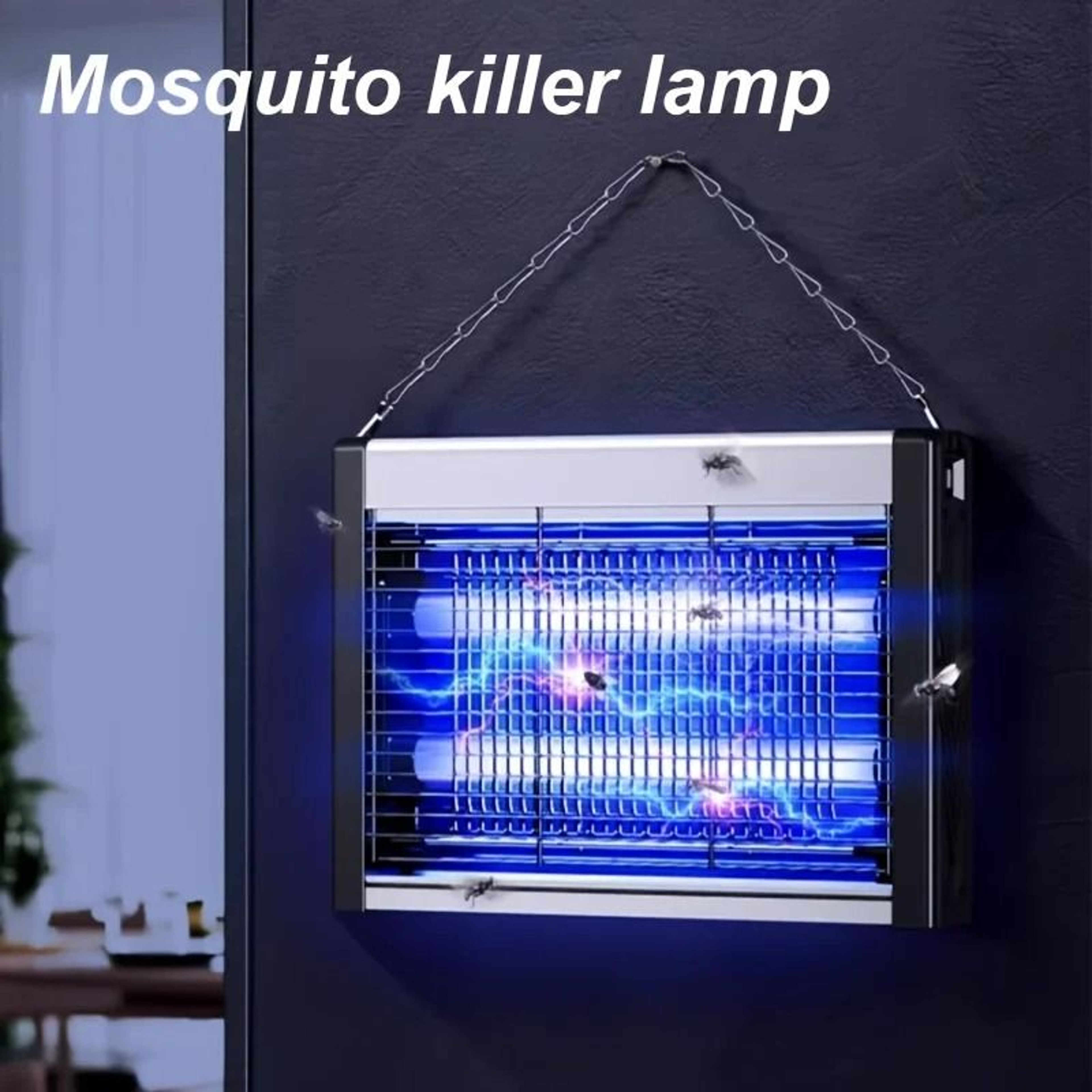 Commercial ACPowered WallMounted Mosquito  Fly Killer Lamp 4W  8W  10W  15W 3