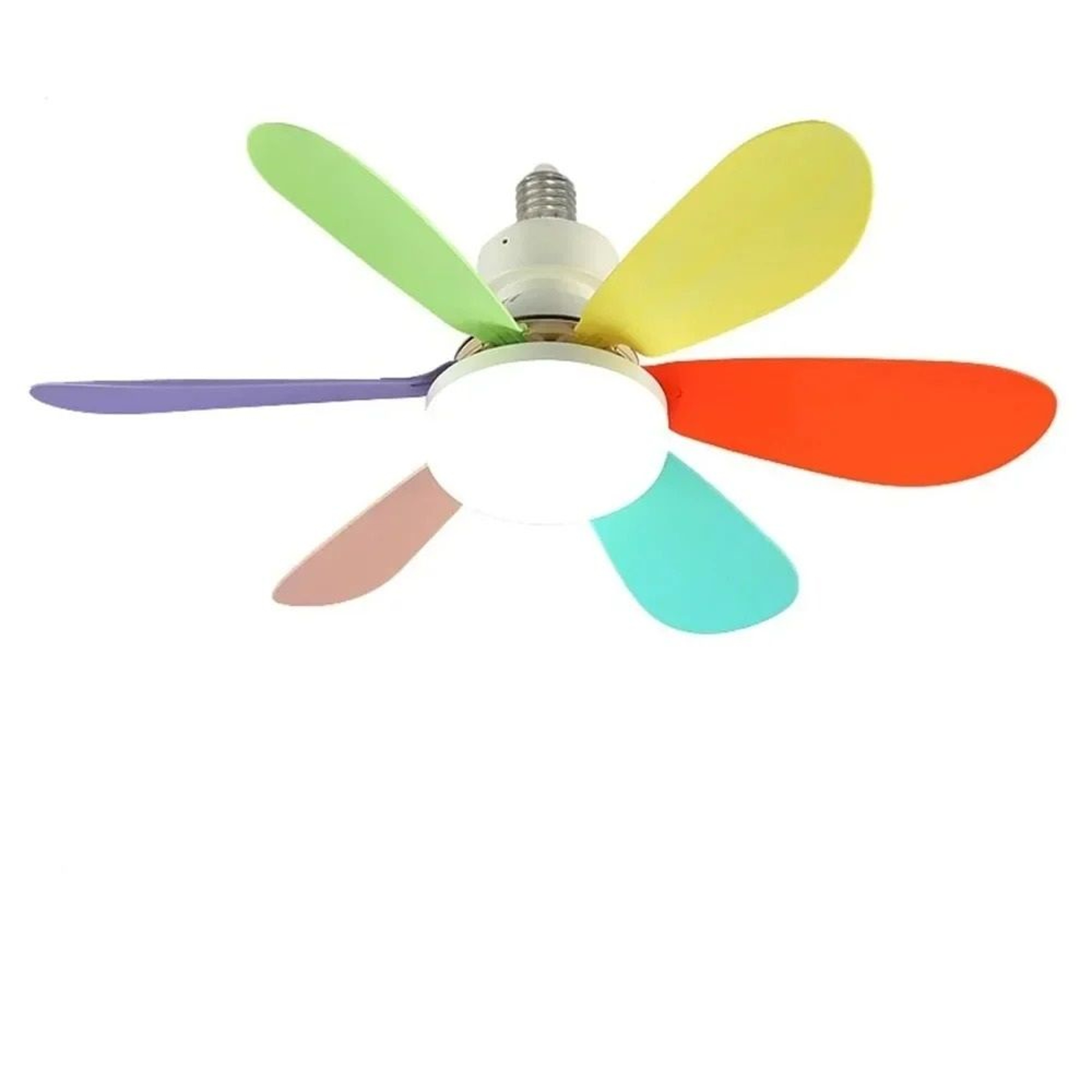 Modern 6Blade Silent LED Ceiling Fan Light With Remote 30W  40W 0