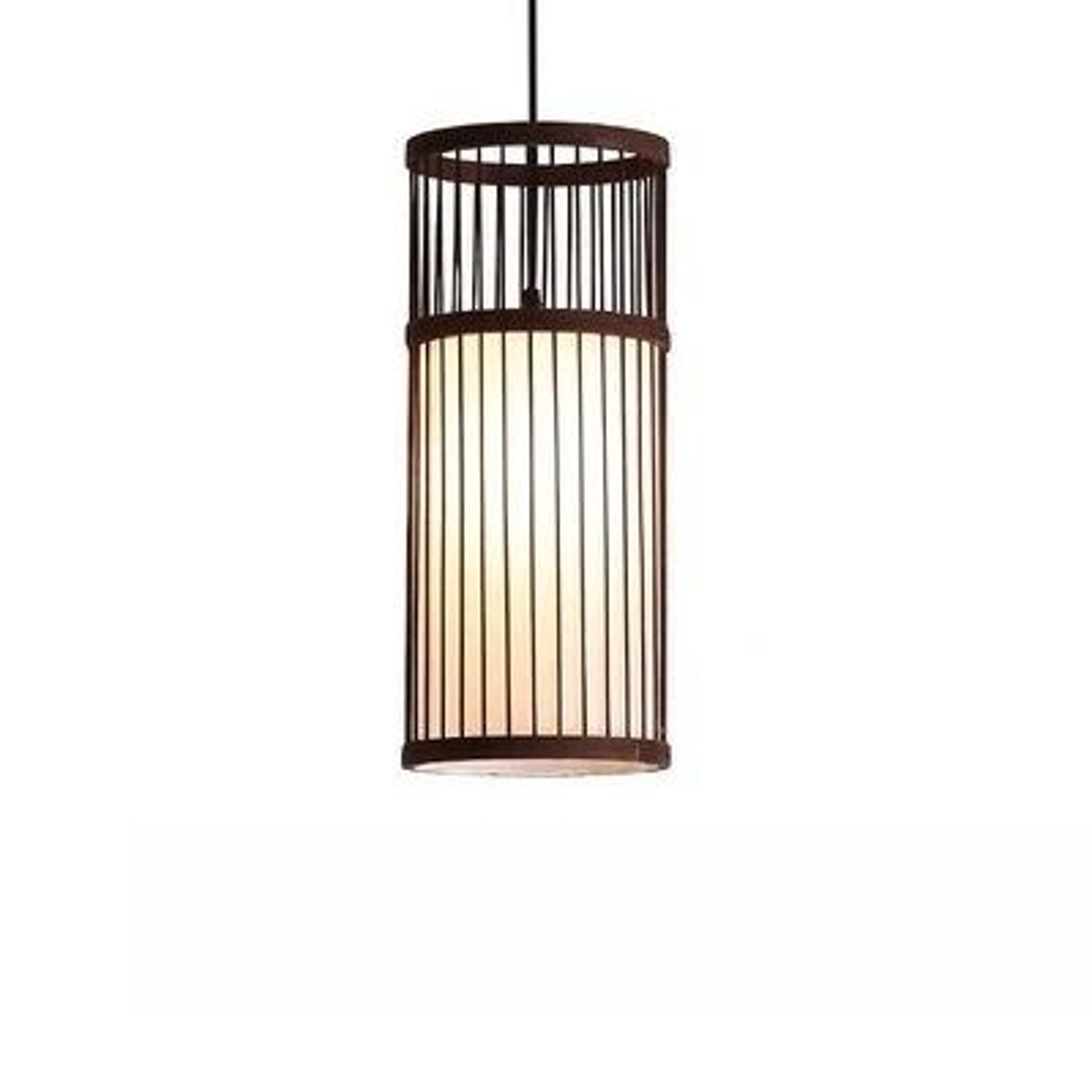 Japanese Retro Bamboo Pendant Ceiling Light 6