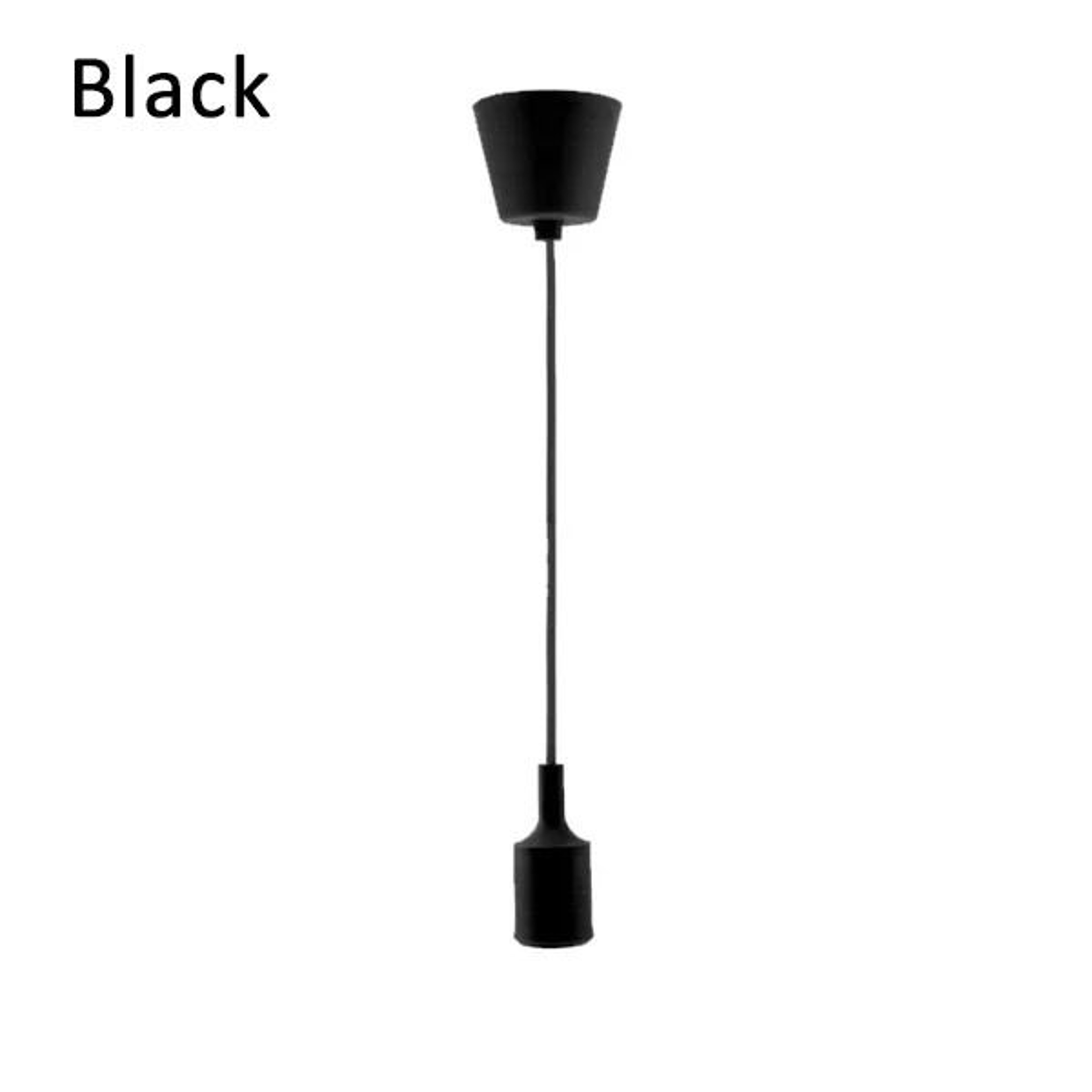 DIY Ceiling Mount E27 MultiColor Pendant Light Fixture No Bulb 15
