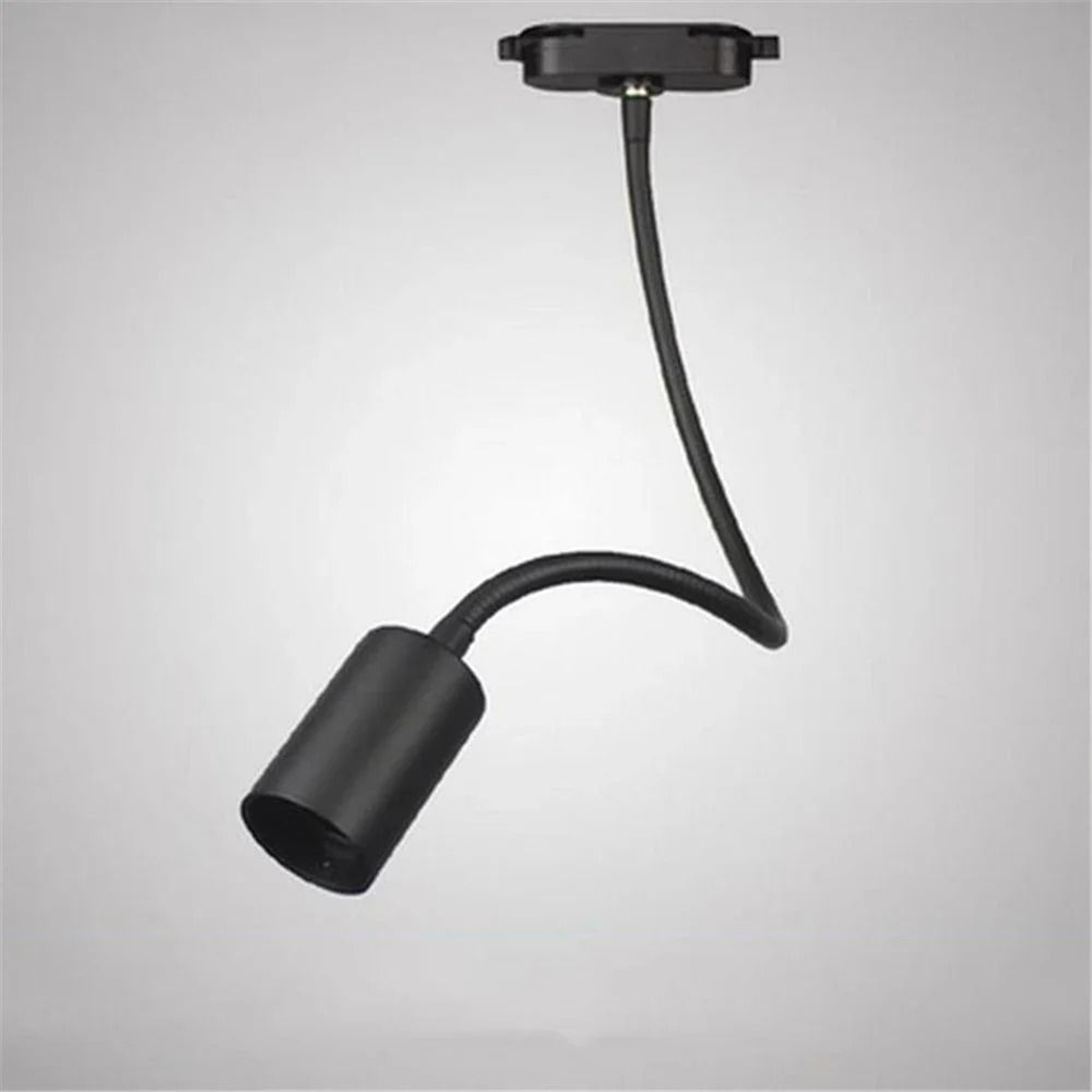 Adjusted Gooseneck Rail LED Track Lighting Fixture E26  E27 Base No Bulb 9