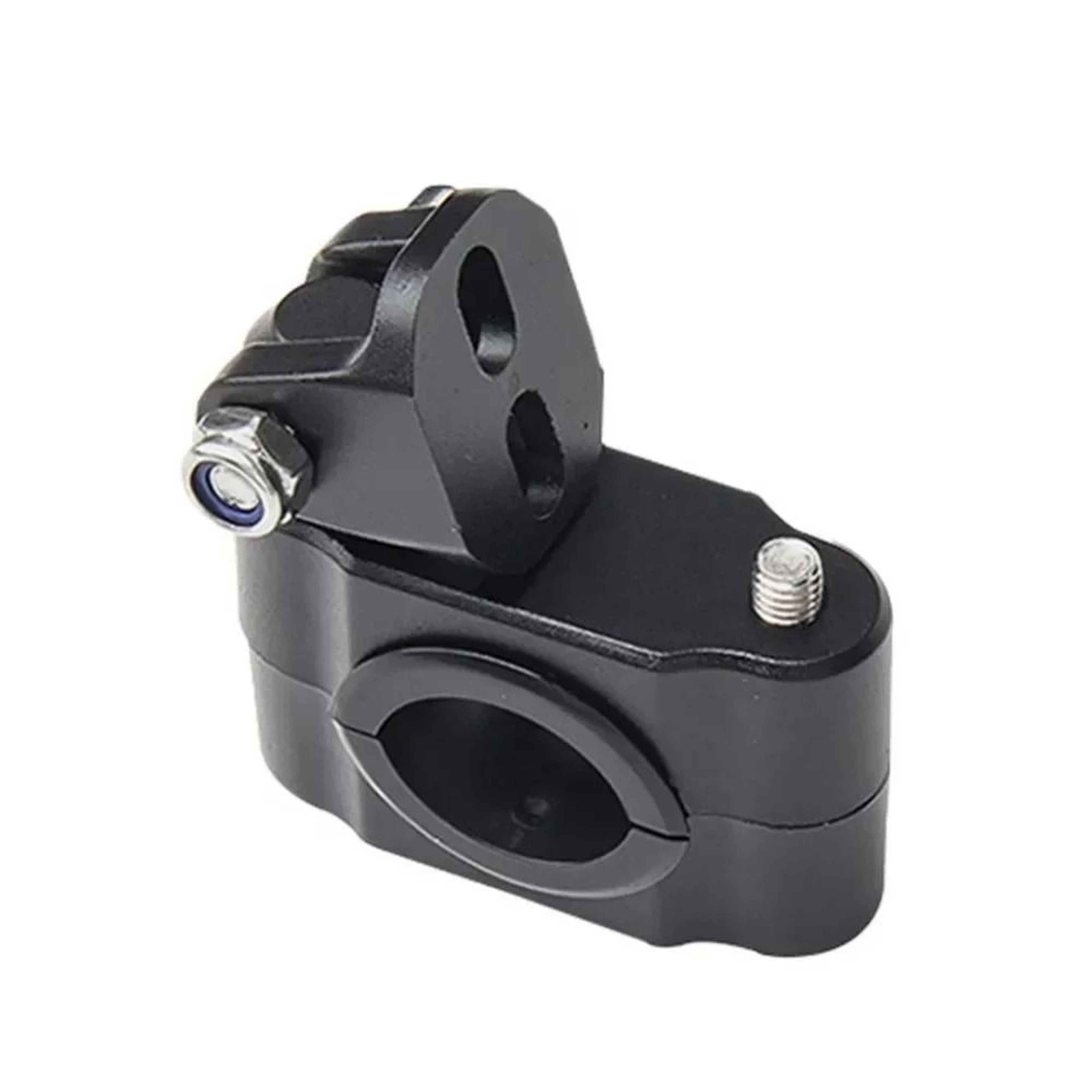 Universal Motorcycle Light Mount Kit Adjustable Metal Clamp 4