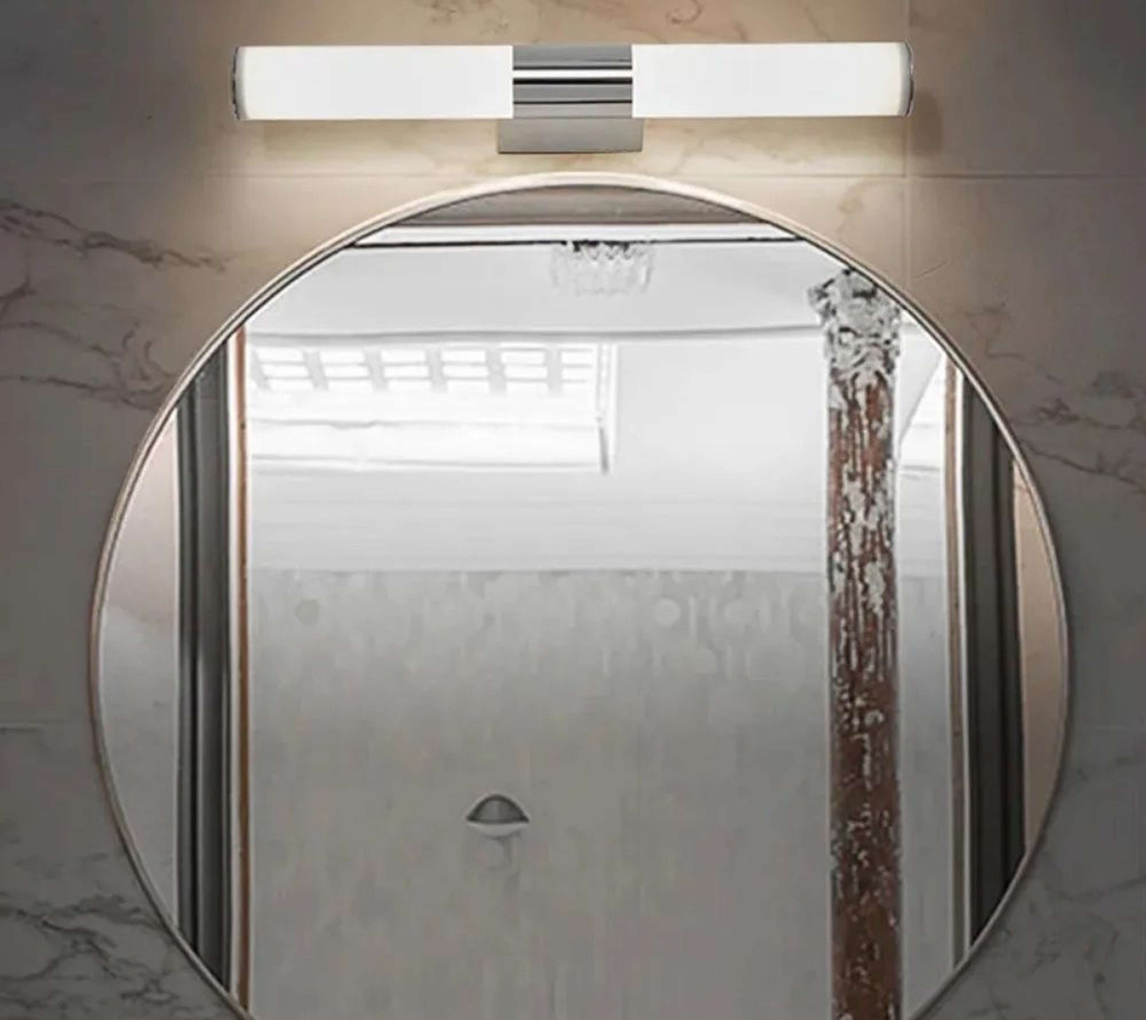 Nordic Chrome Interior Vanity Light Sconce 5