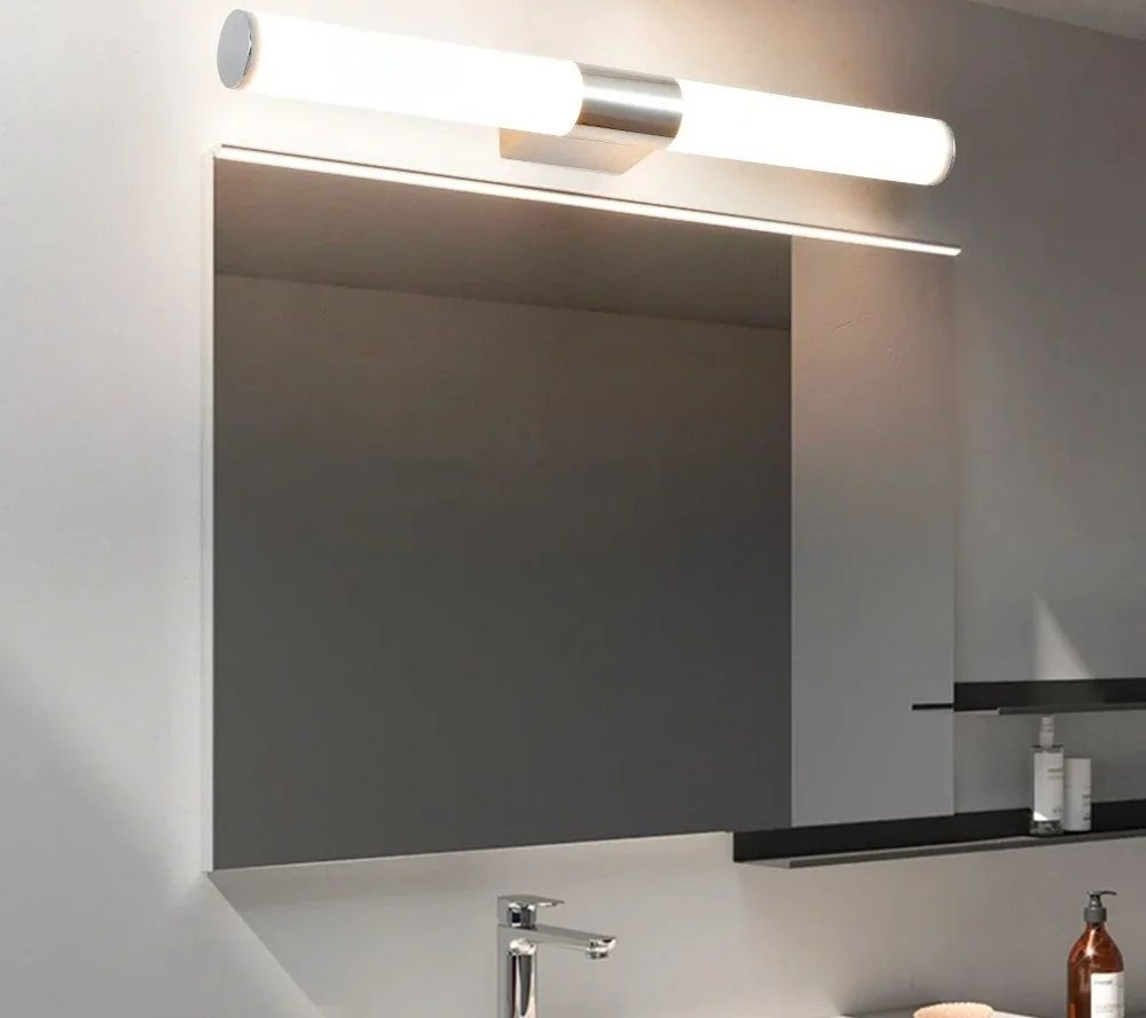 Nordic Chrome Interior Vanity Light Sconce 1