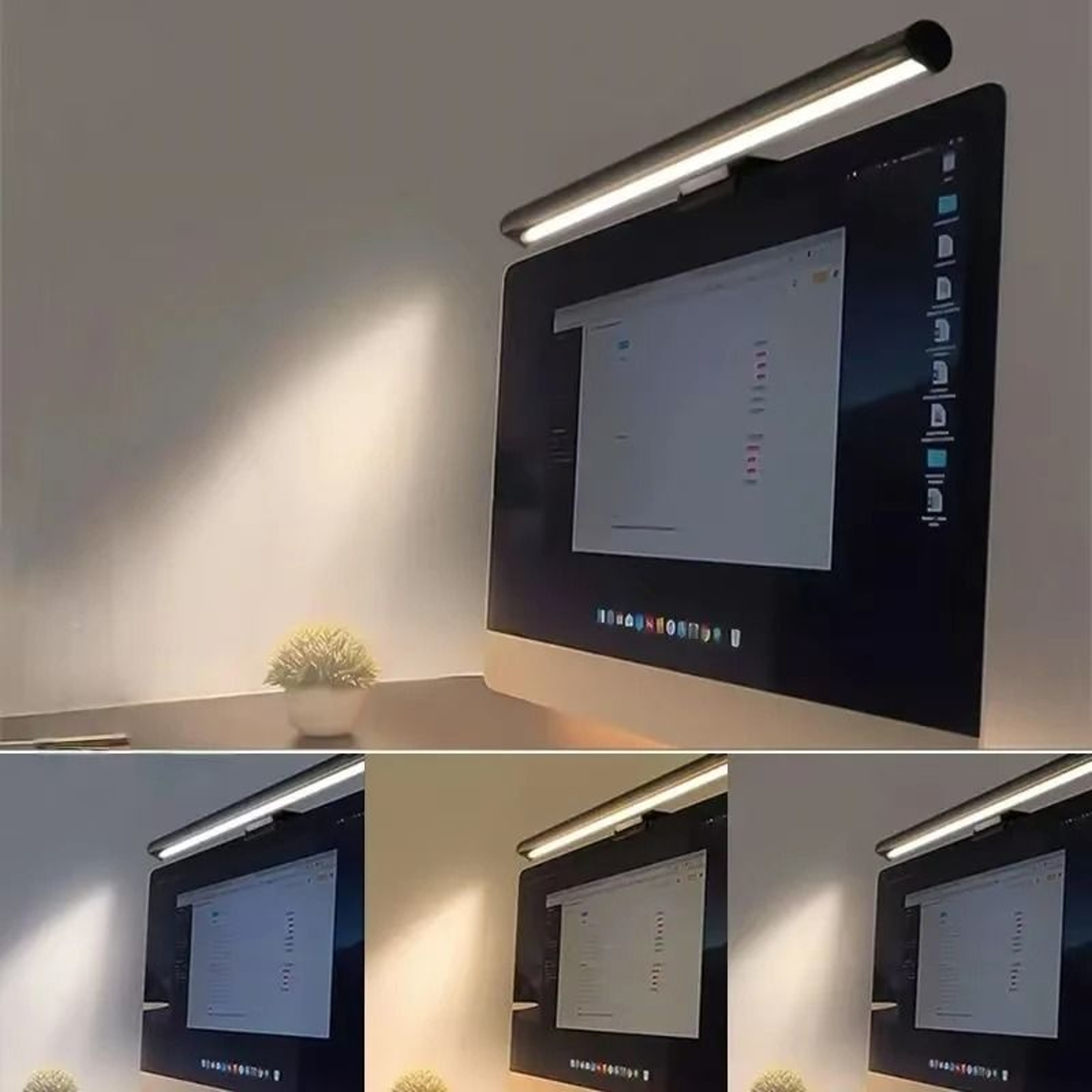 118 In Monitor Light Bar LED Computer Screen Hanging Lamp With RGB Atmosphere 0