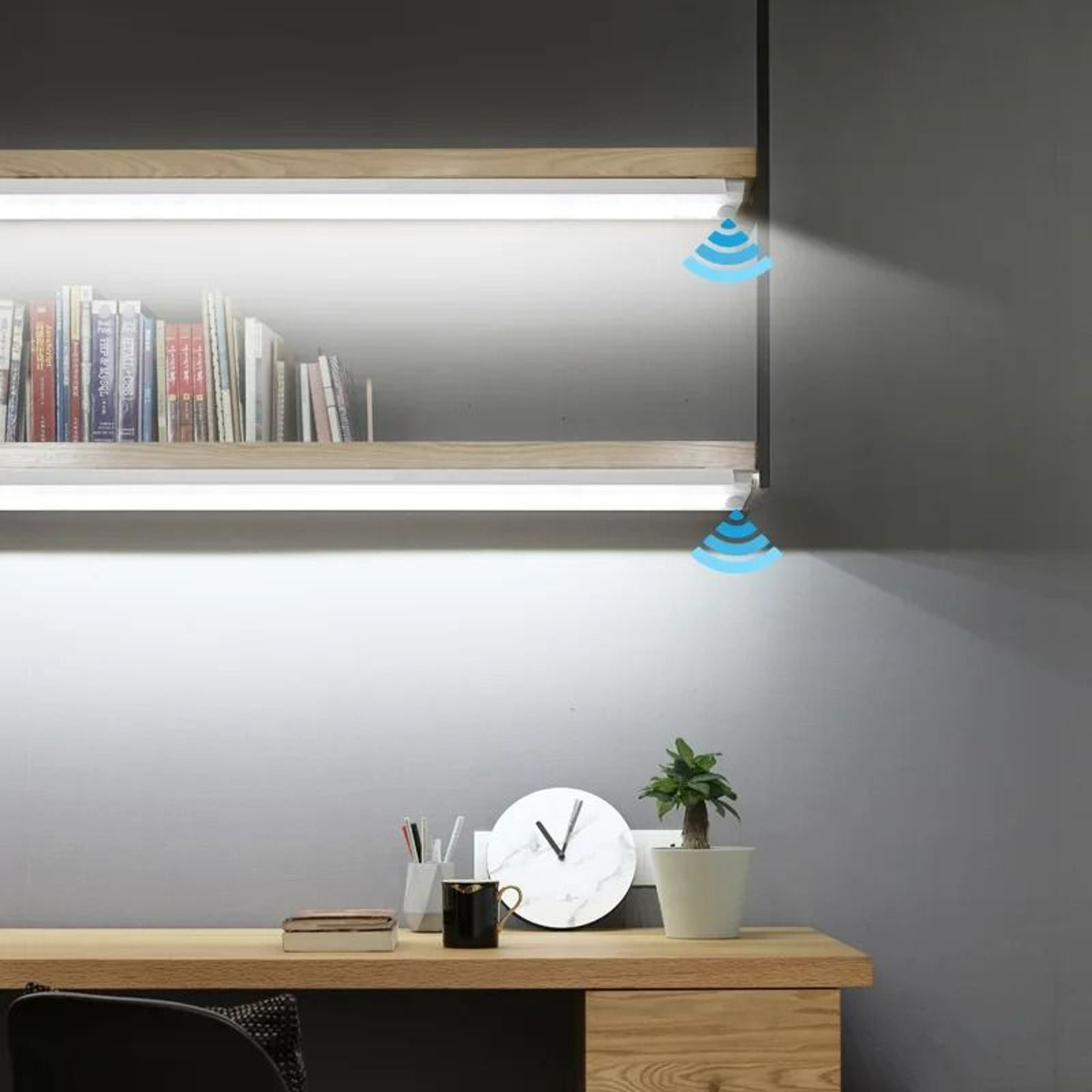 Wireless MotionActivated LED Night Light AutoSensing Backlit Safety 3